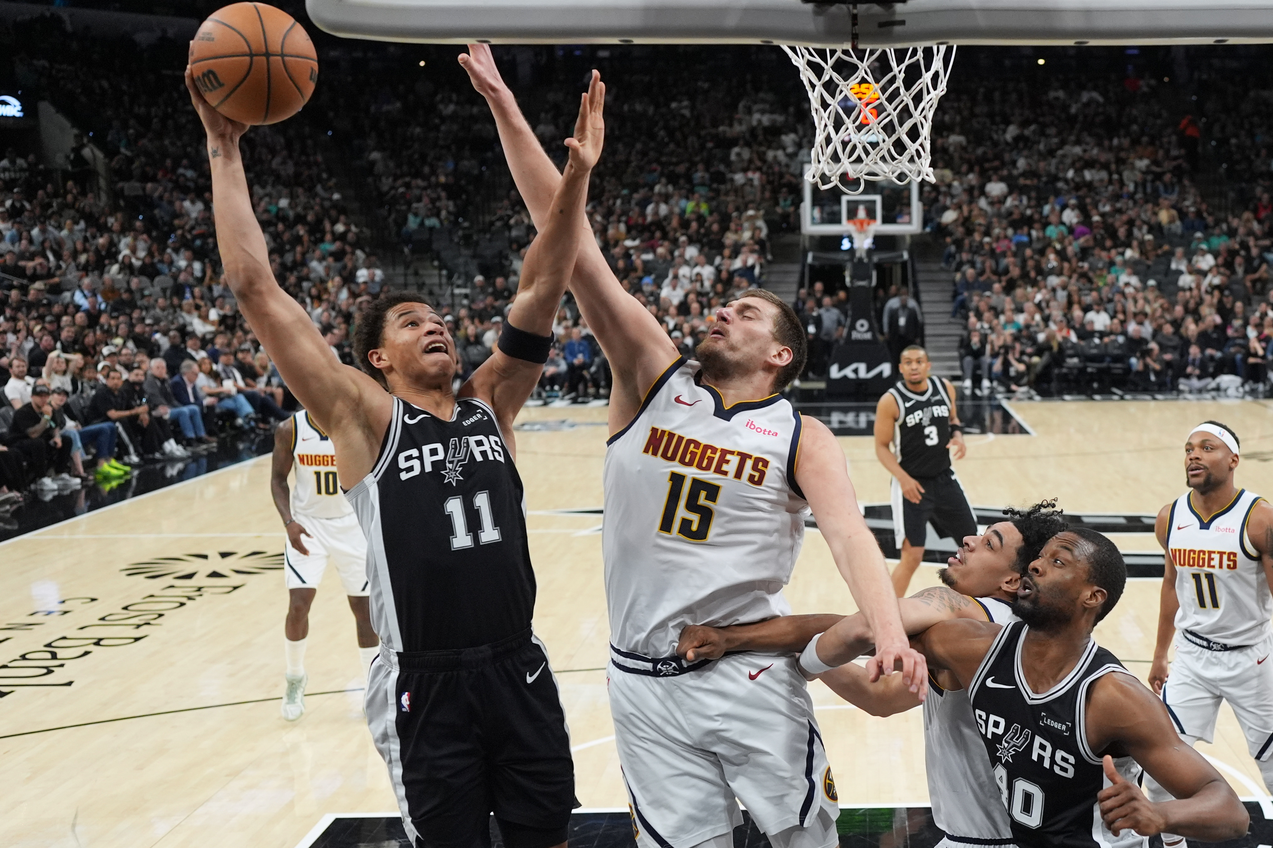 Nuggets Spurs Basketball