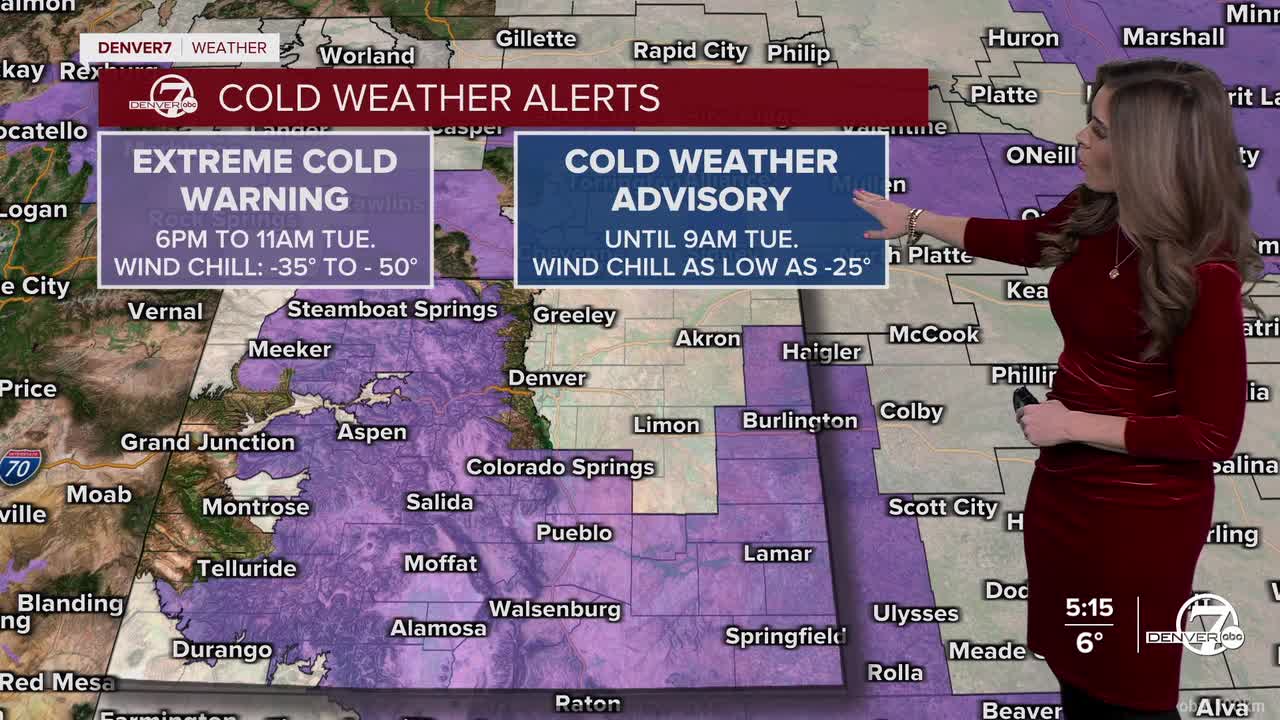Colorado's Cold Weather Alerts