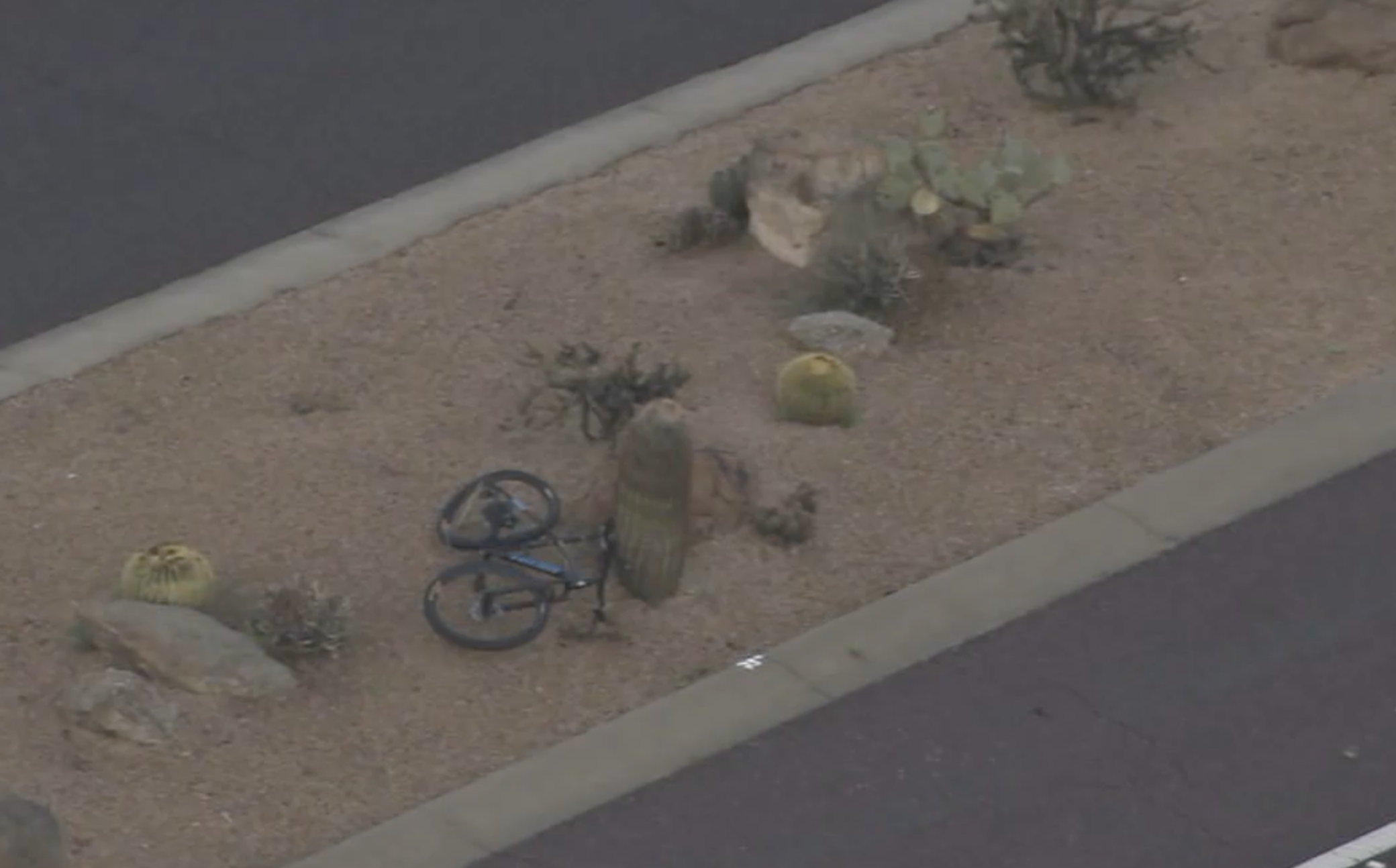 95th street and dynamite bicyclist