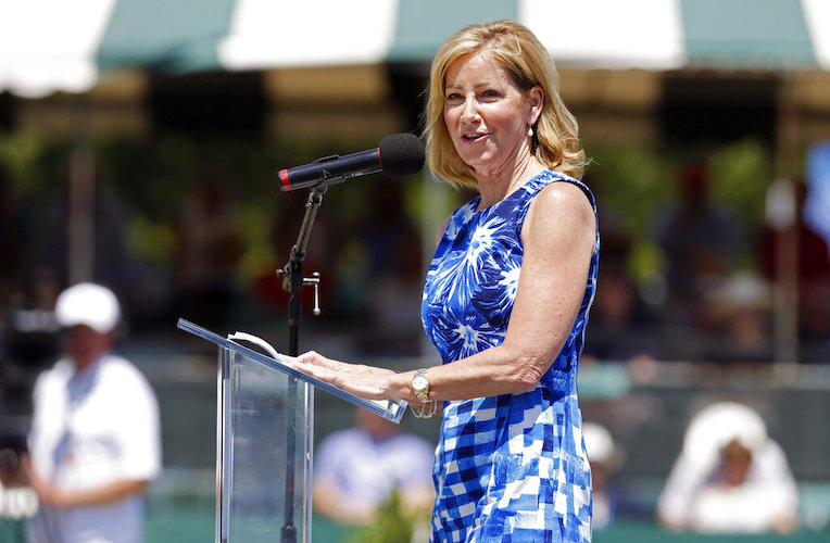 Chris Evert Cancer Tennis