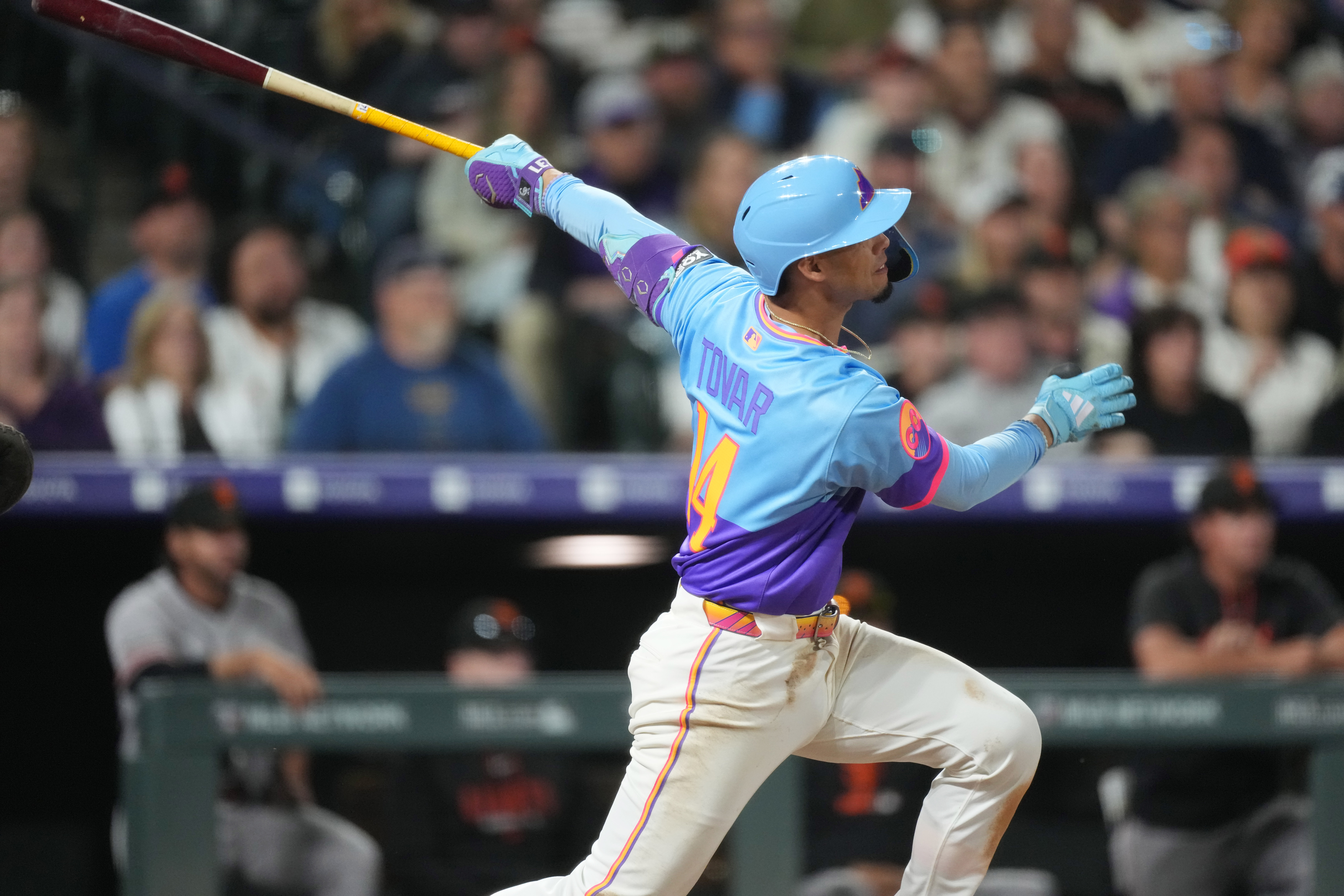 Giants Rockies Baseball