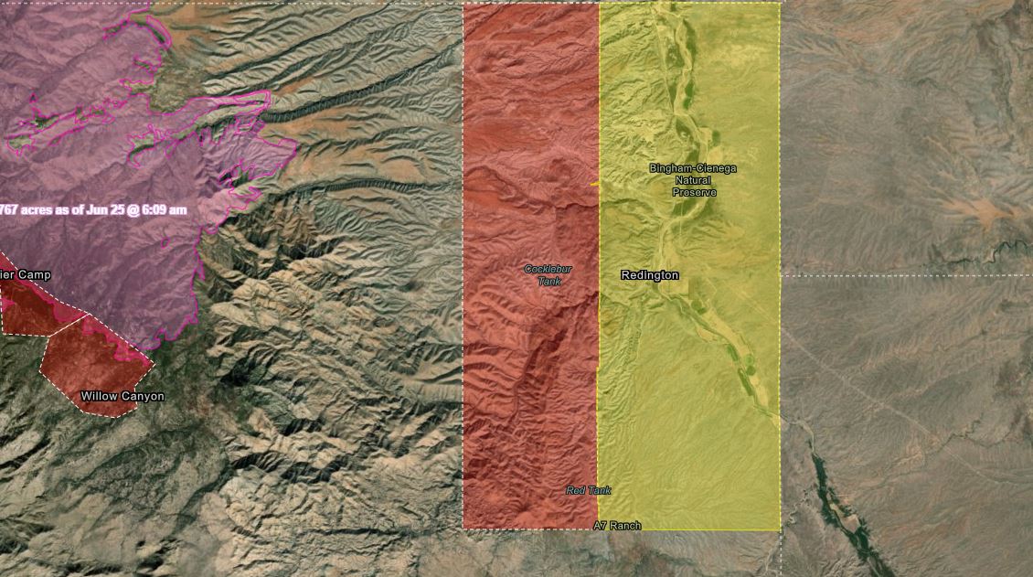 Bighorn Fire forces 'GO' Evacuation notice for area east of Catalina Mountains