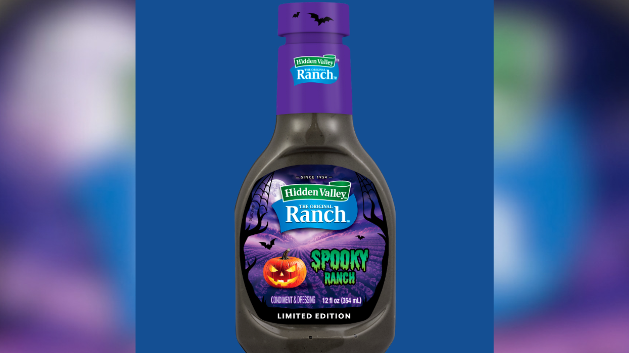 Hidden Valley® introduces Spooky Ranch: The iconic dressing takes on a haunting hue for Halloween