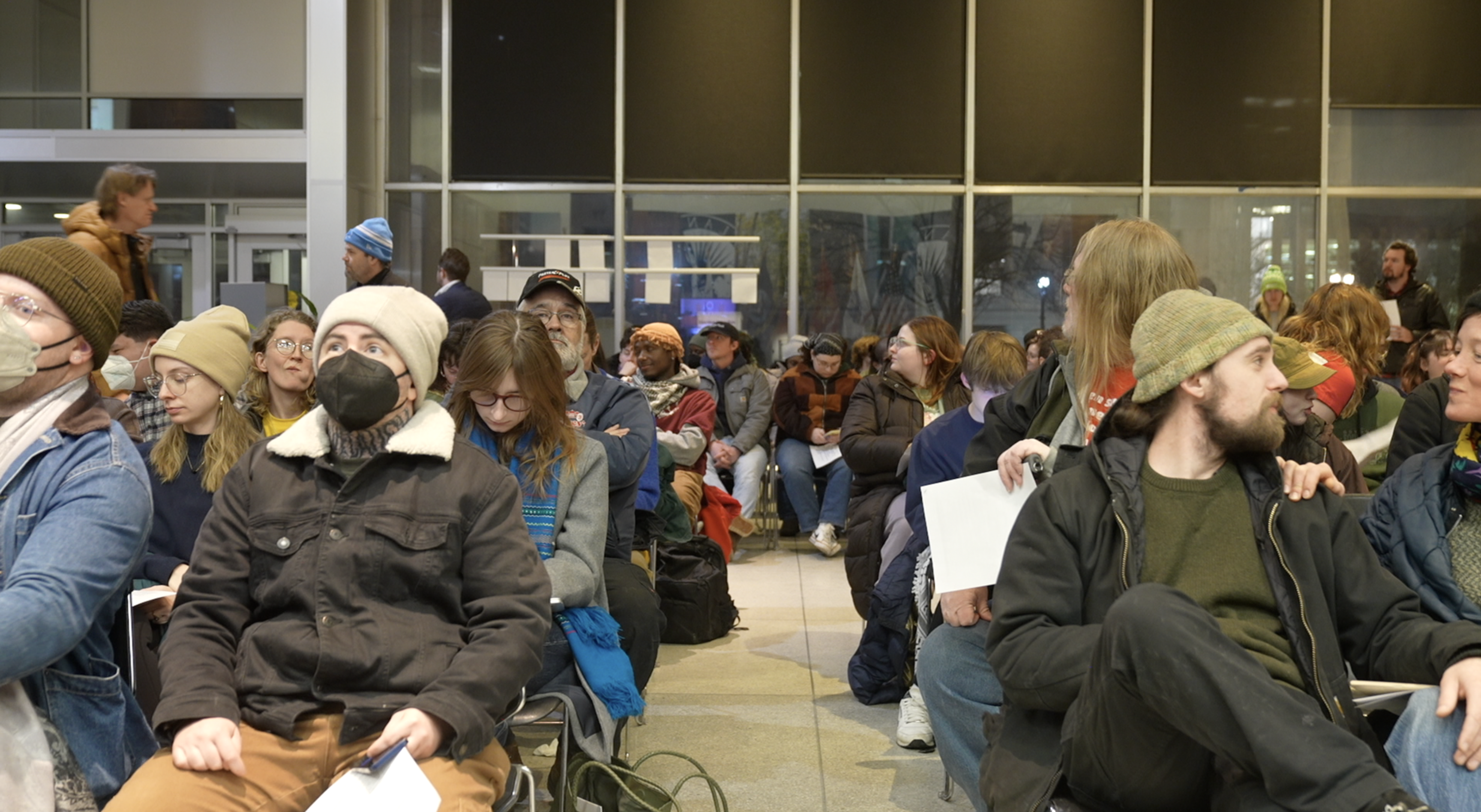 Lansing city council meeting overflow