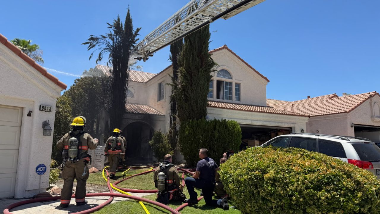 Fire on Clear Blue Drive