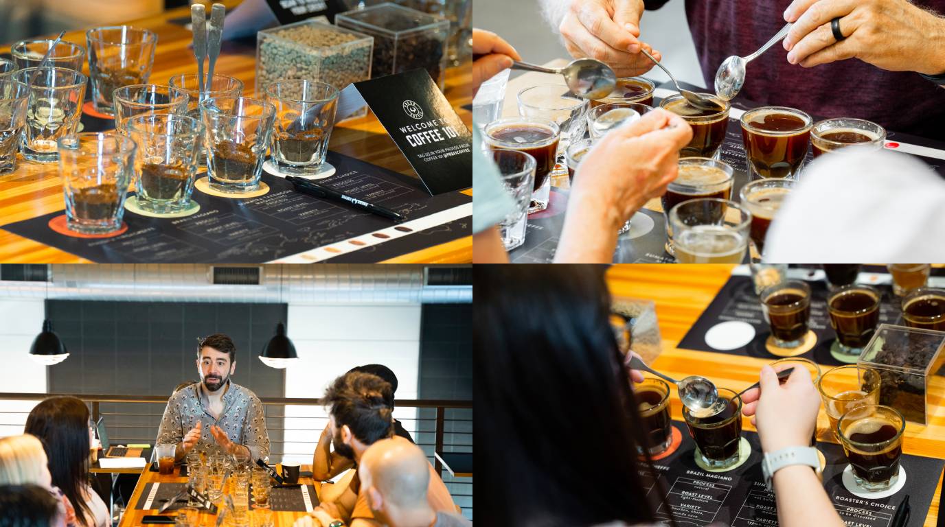 Press Coffee and its '101 Class.' 
