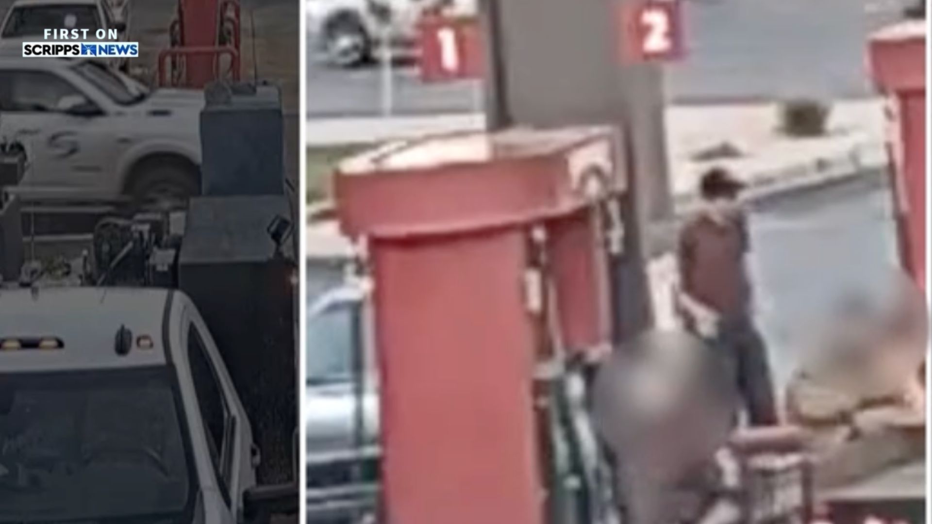 Police in Cedar City, Utah, say surveillance video shows Tyler Robinson filling his car with gas a day after the shooting of Charlie Kirk.