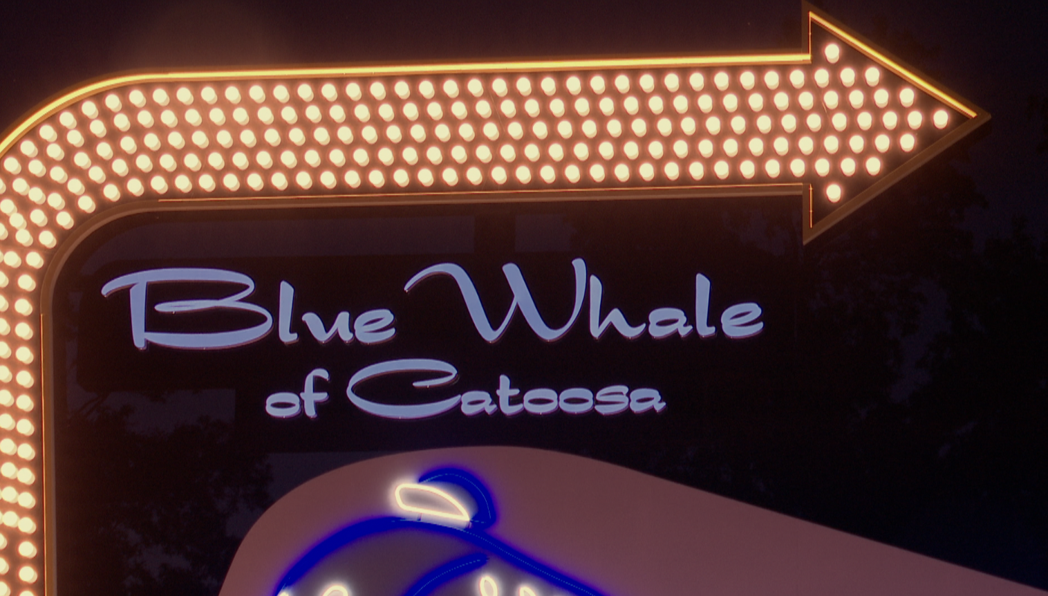 Blue Whale Catoosa Neon light thumbnail