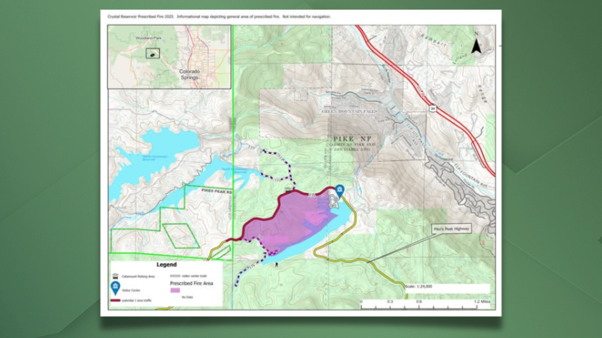 Pikes Peak Prescribed Burn 