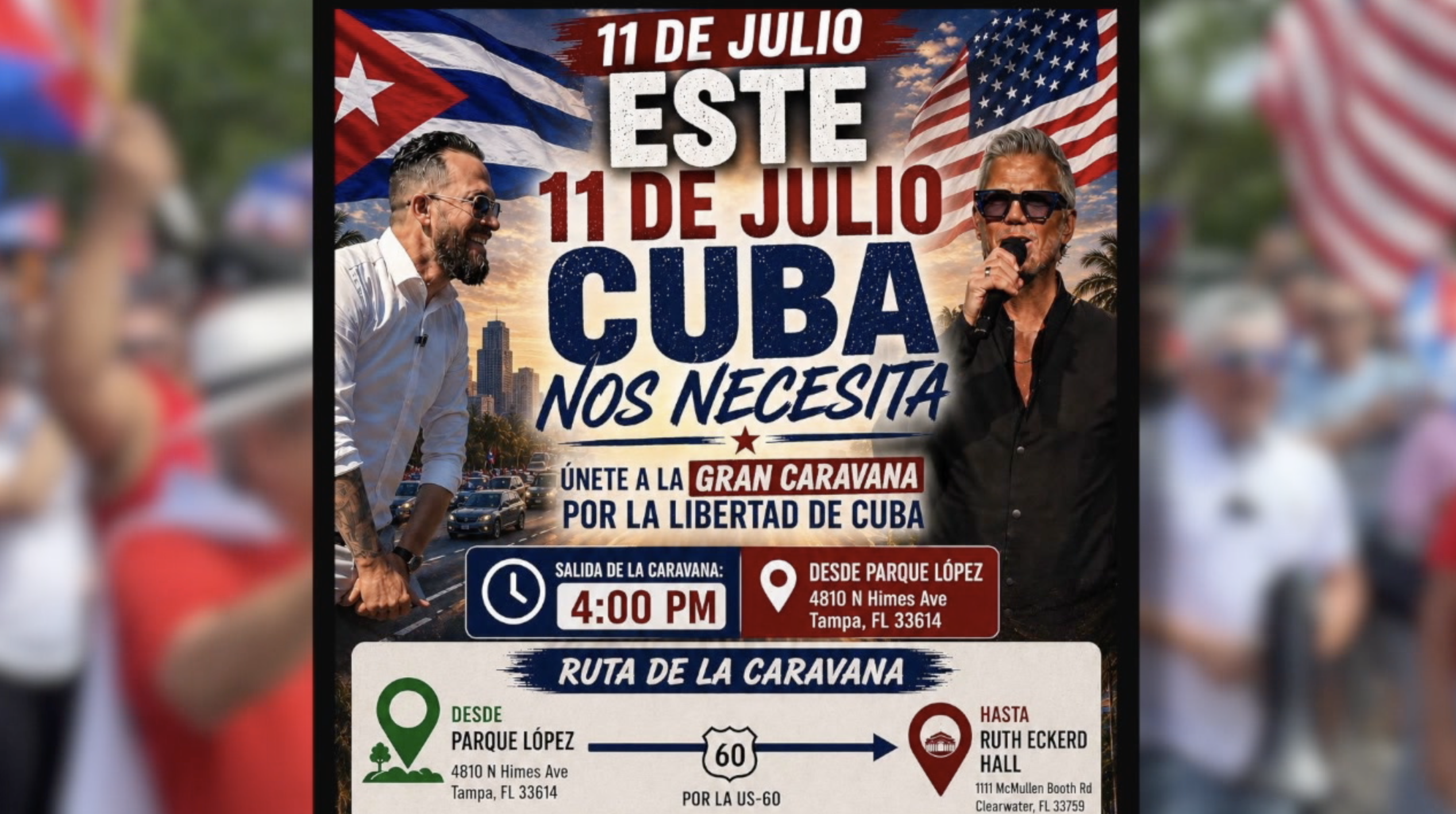 Tampa's Cuban community set to rally Saturday to support those suffering in Cuba