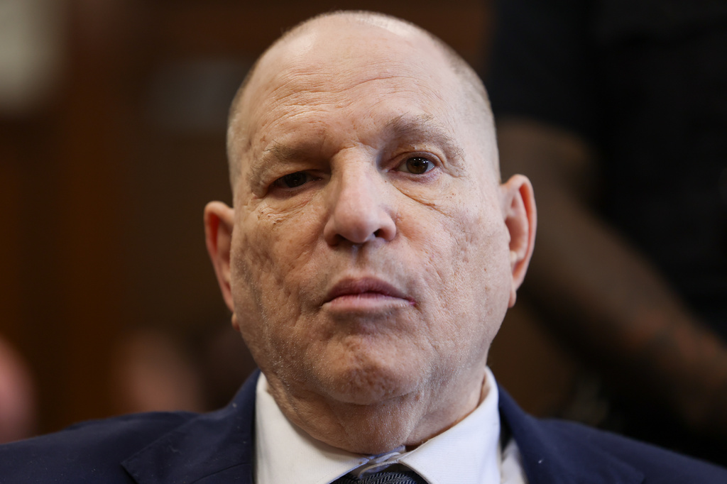 Harvey Weinstein appears in Manhattan criminal court, Tuesday, April  14, 2026, in New York.