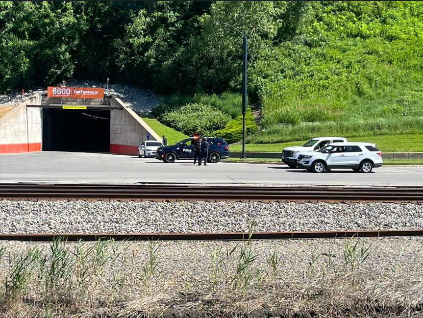 Haz-Mat incident 8800 Underground