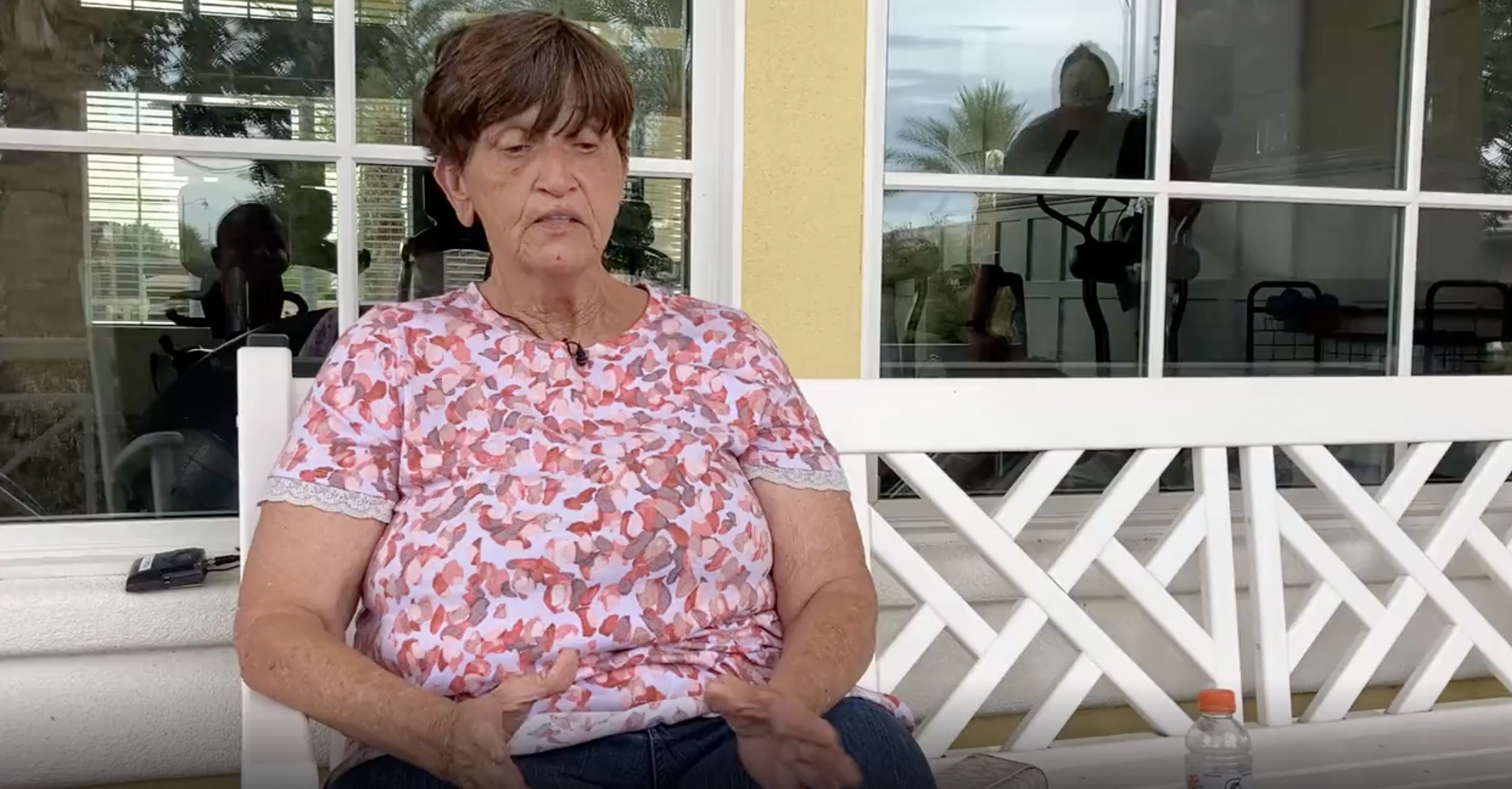 woman rescued from AJ floodwaters