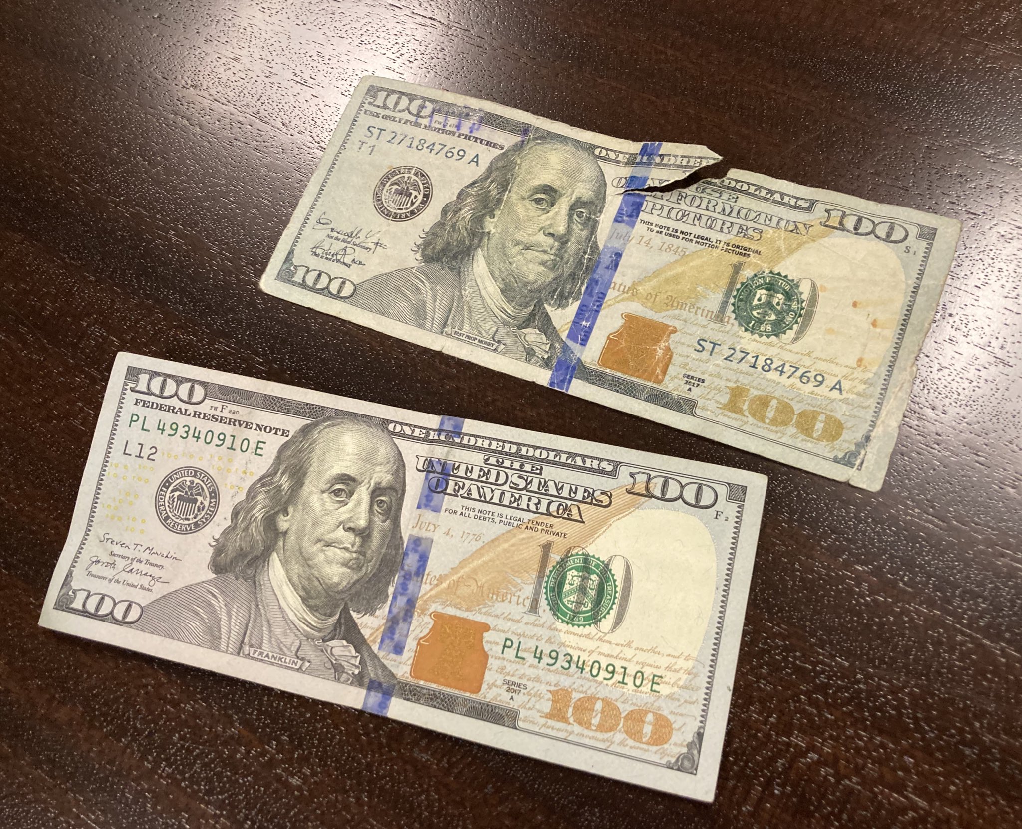 Home Depot Counterfeit Money