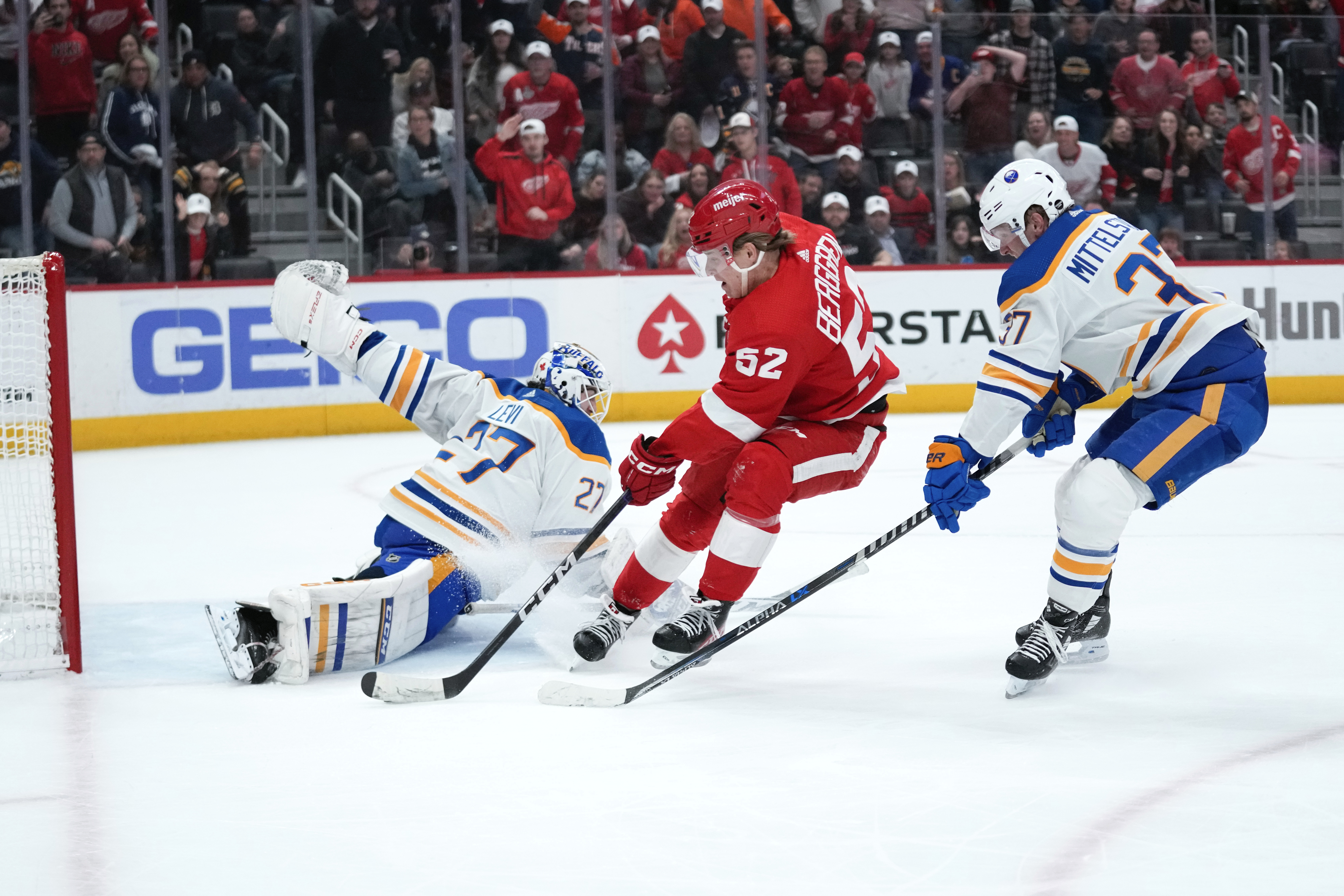 Sabres Red Wings Hockey