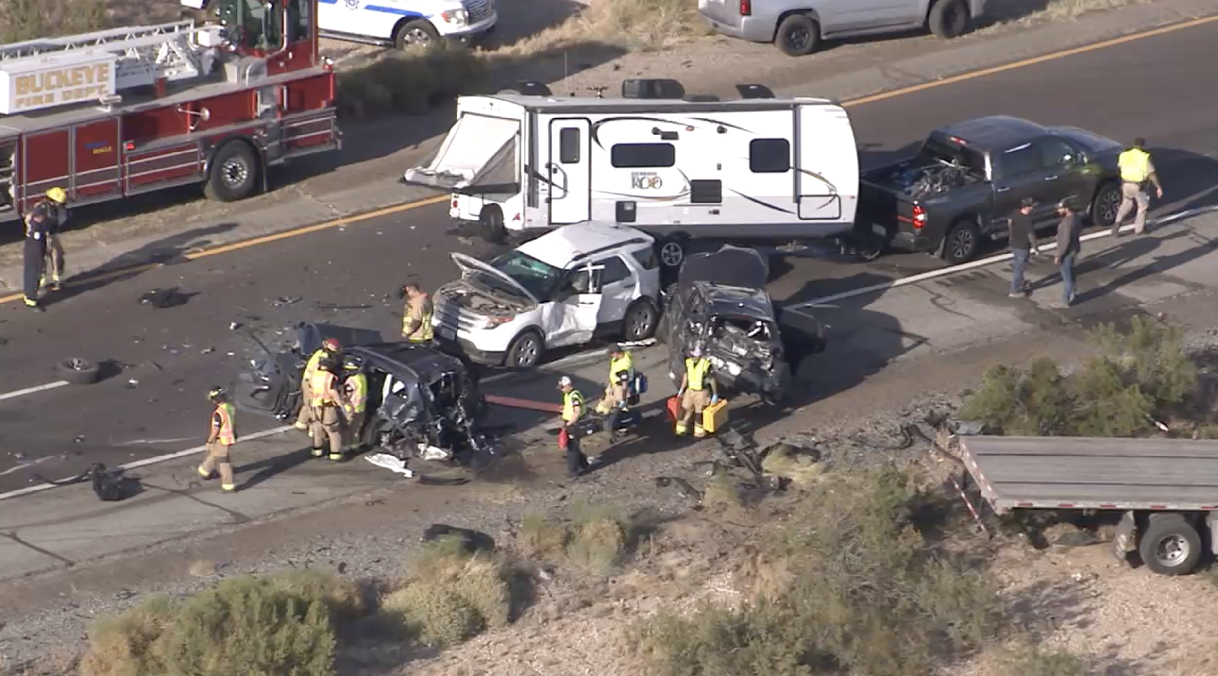 I-10 Buckeye crash 