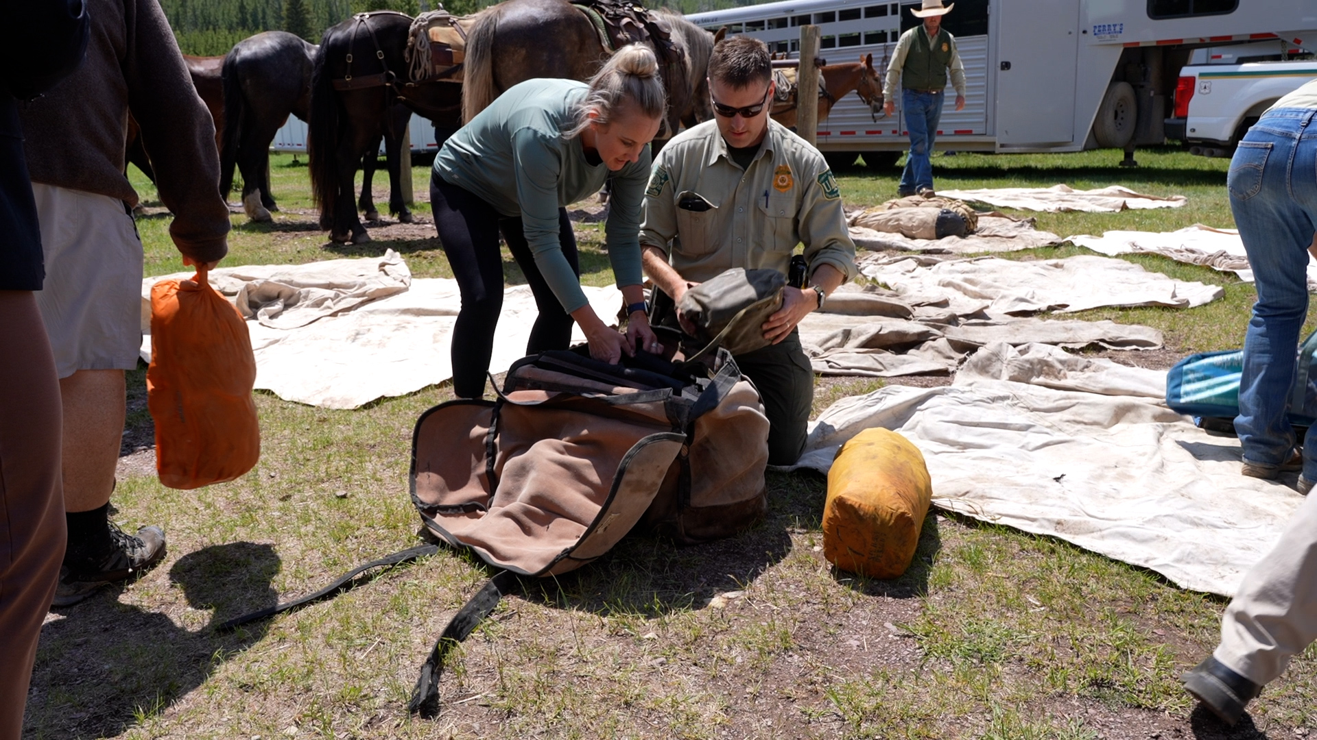 FBI agent next to forest service employee