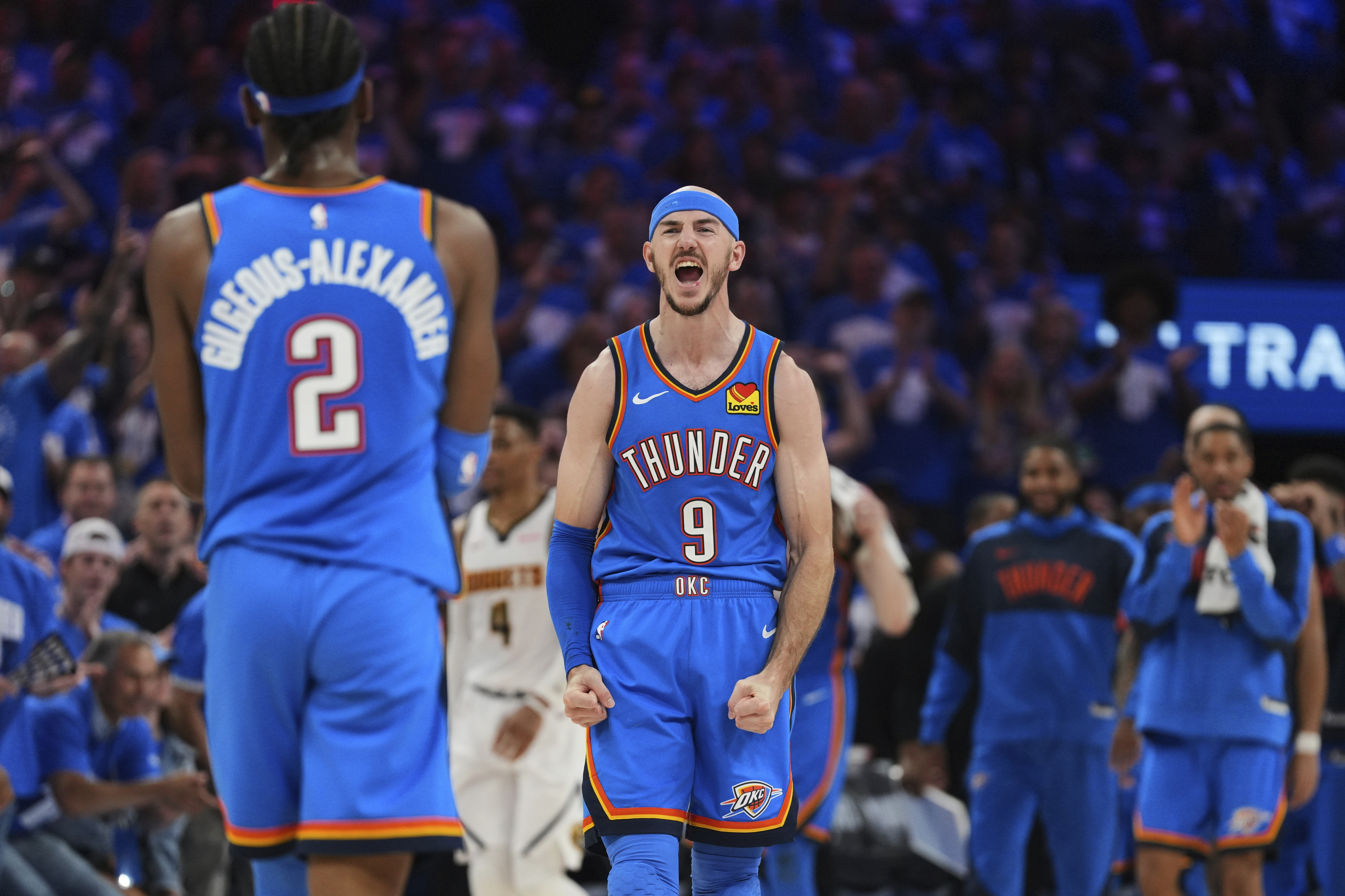 Nuggets Thunder Basketball
