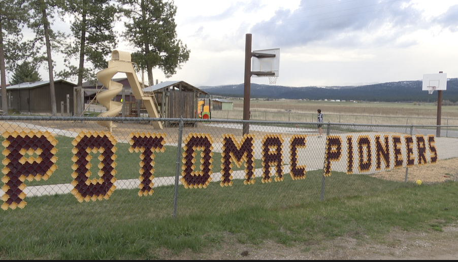 Potomac School Sign