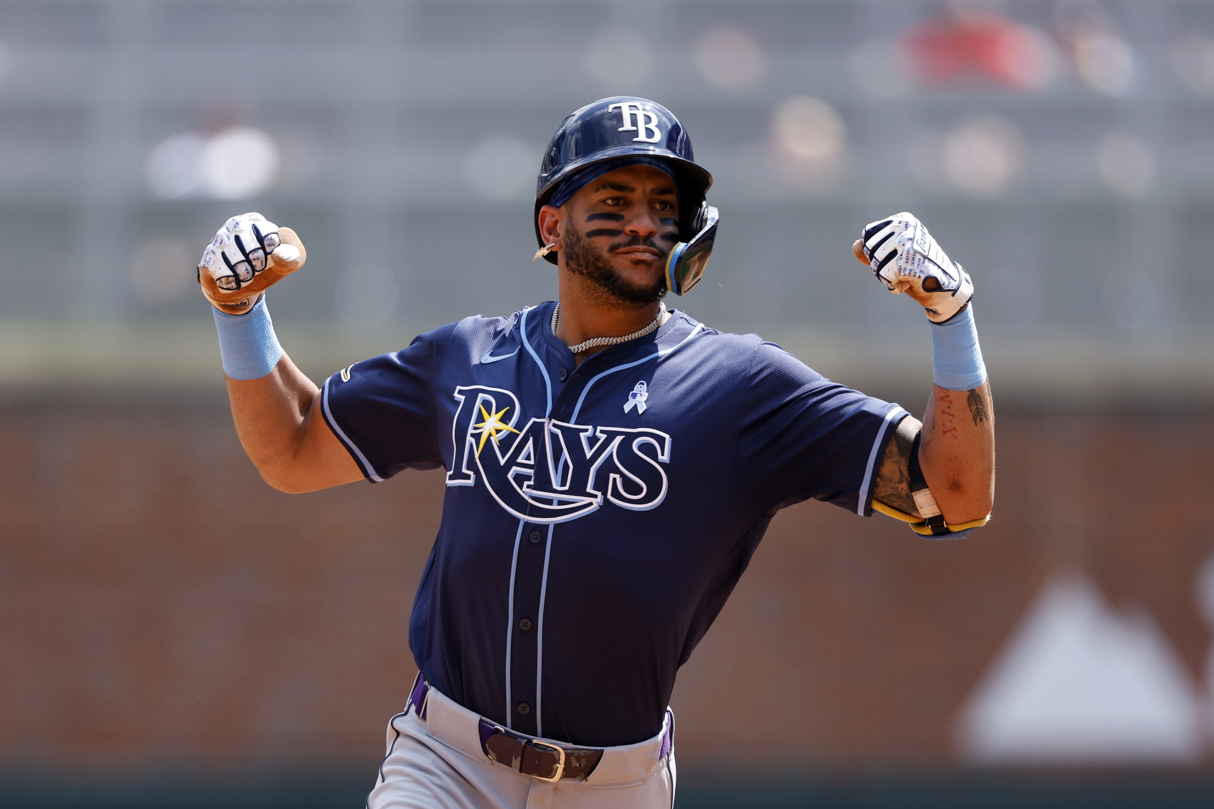 Rays Braves Baseball