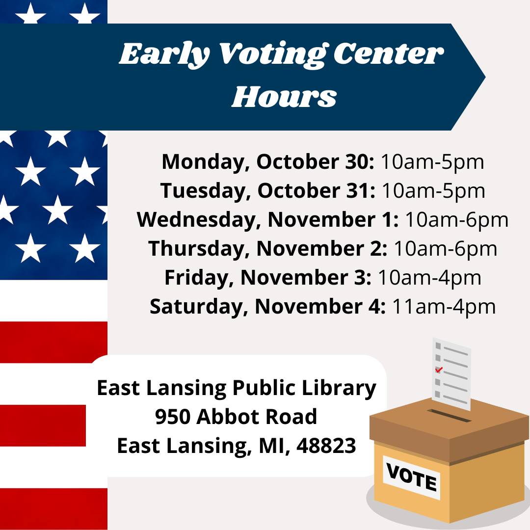 East Lansing early voting center