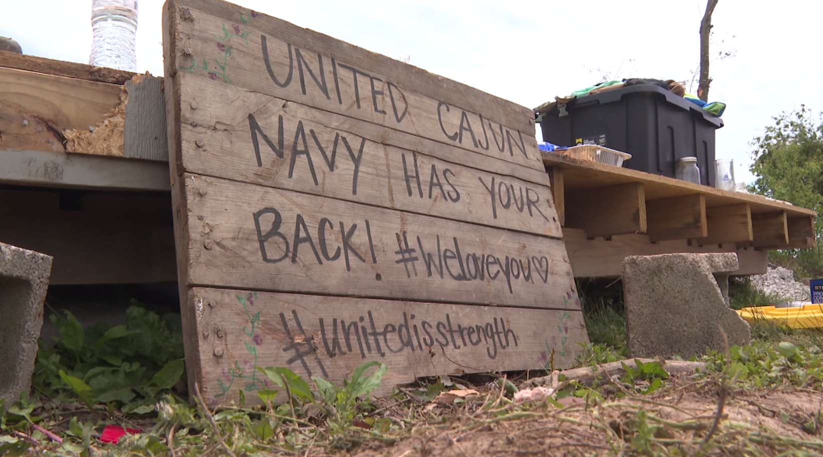 United Cajun Navy helps tornado victims