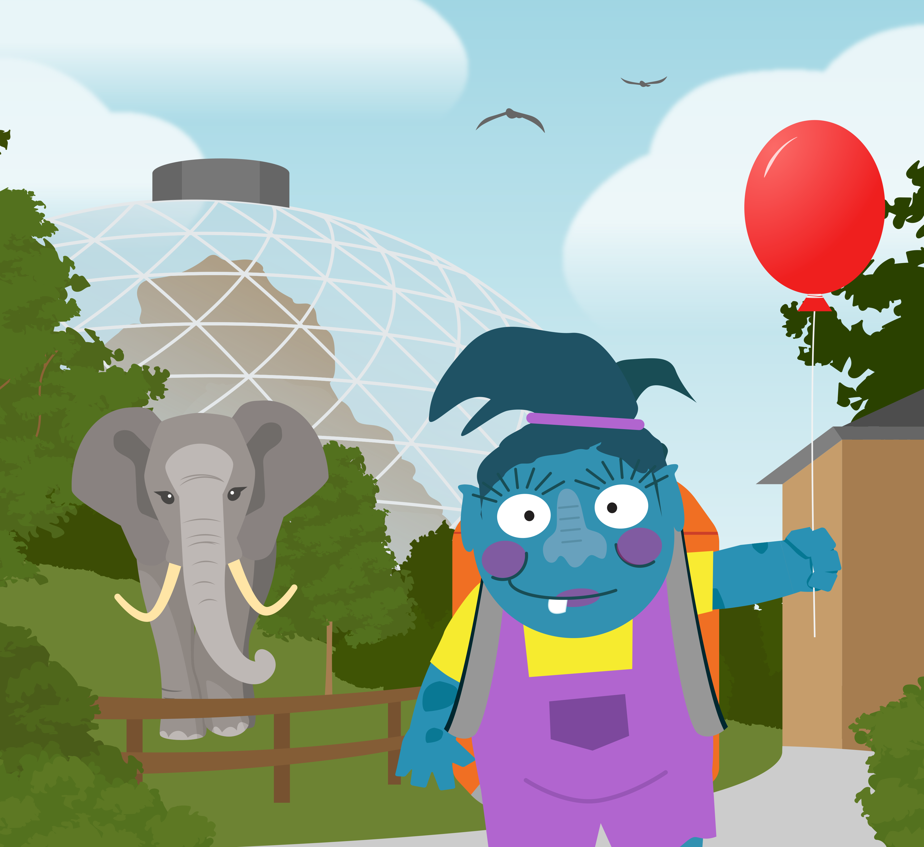 OMAI AT THE ZOO