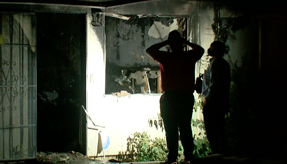 Golden State Ave apartment fire October 7, 2021