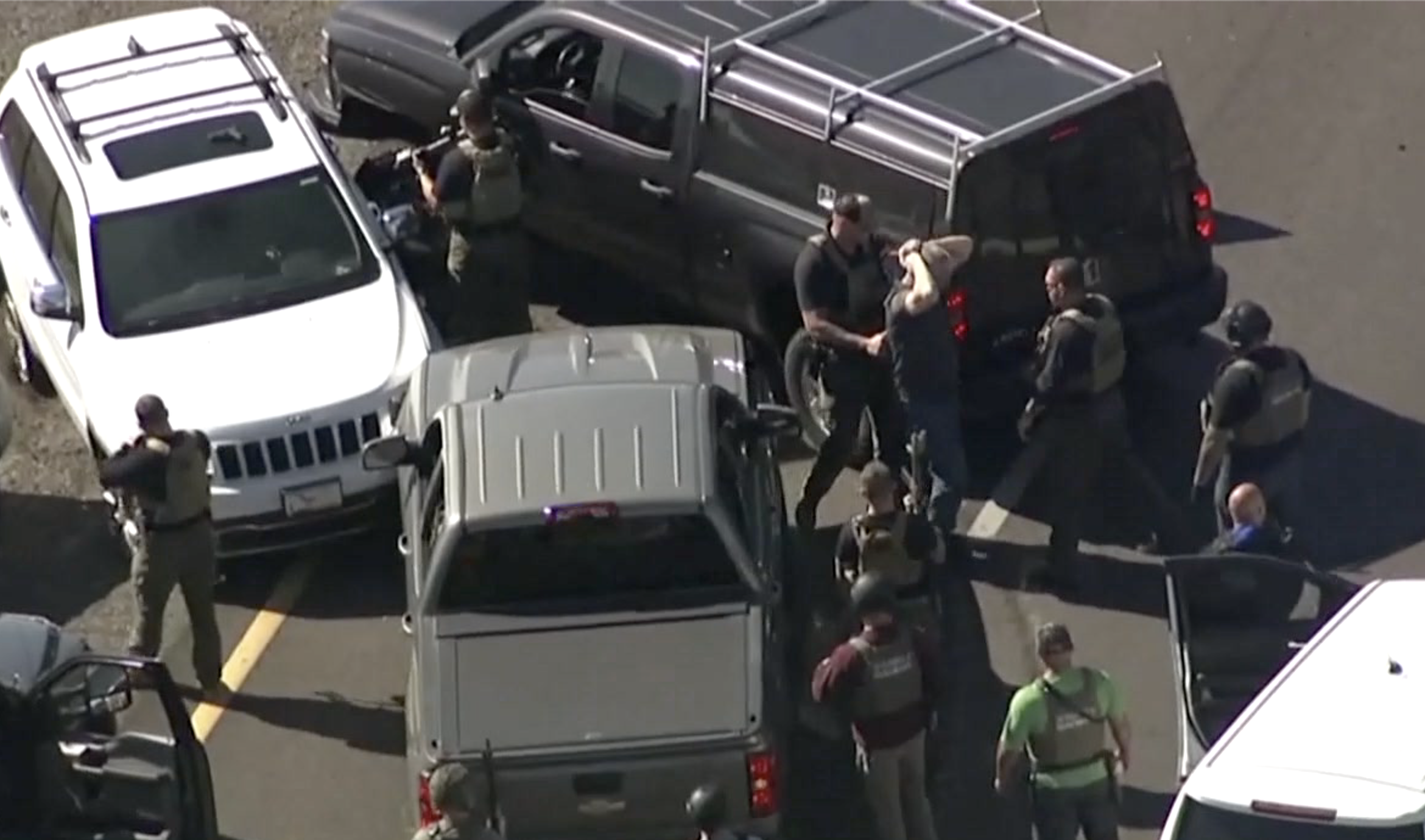 Authorities end I-10 pursuit with PIT manuever