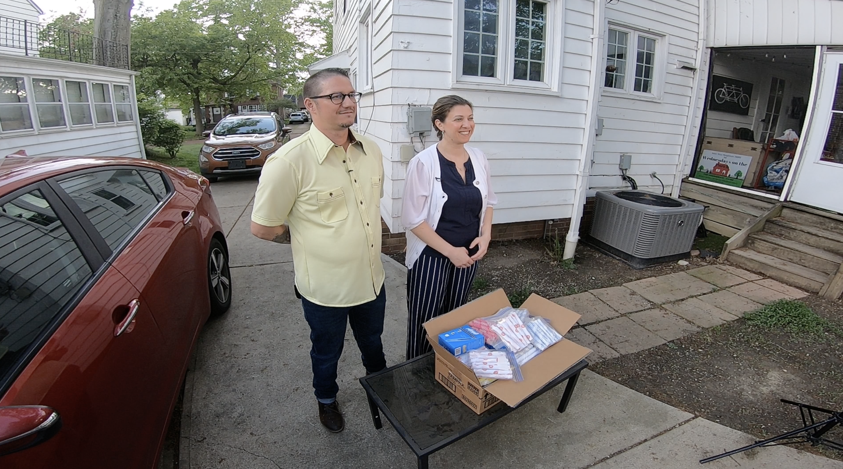 Natalie and Dani Pajak, members of 'A Better Euclid'