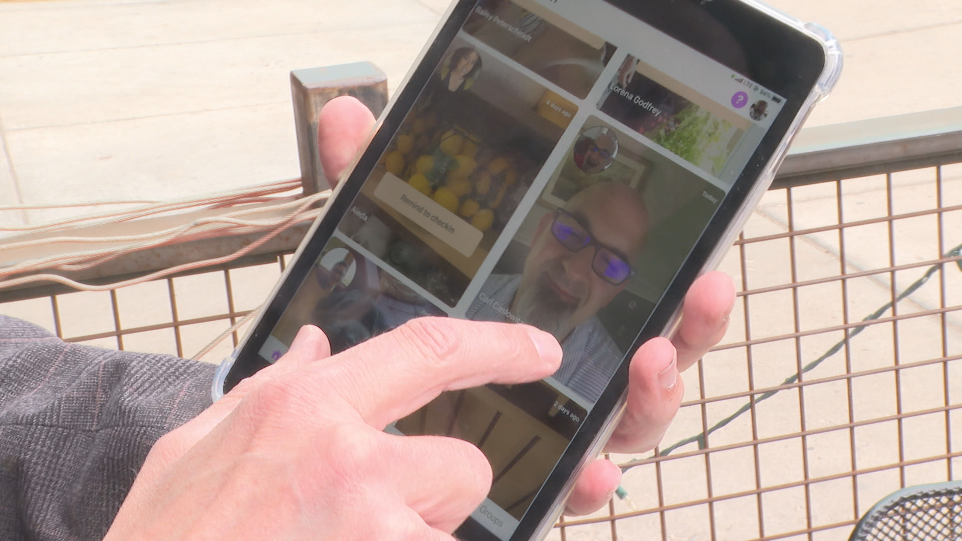 Local man creates phone app to connect loved ones 