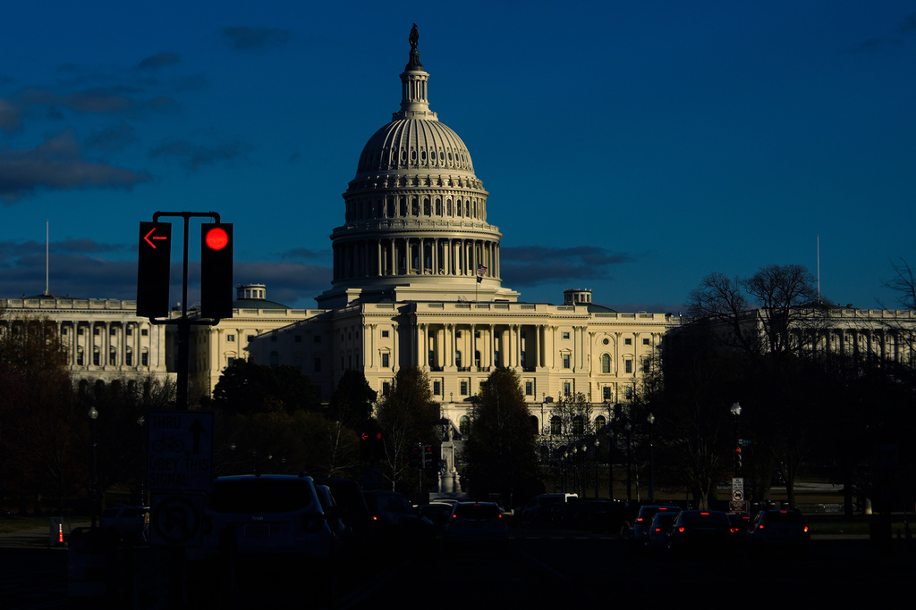 The U.S. Capitol.
