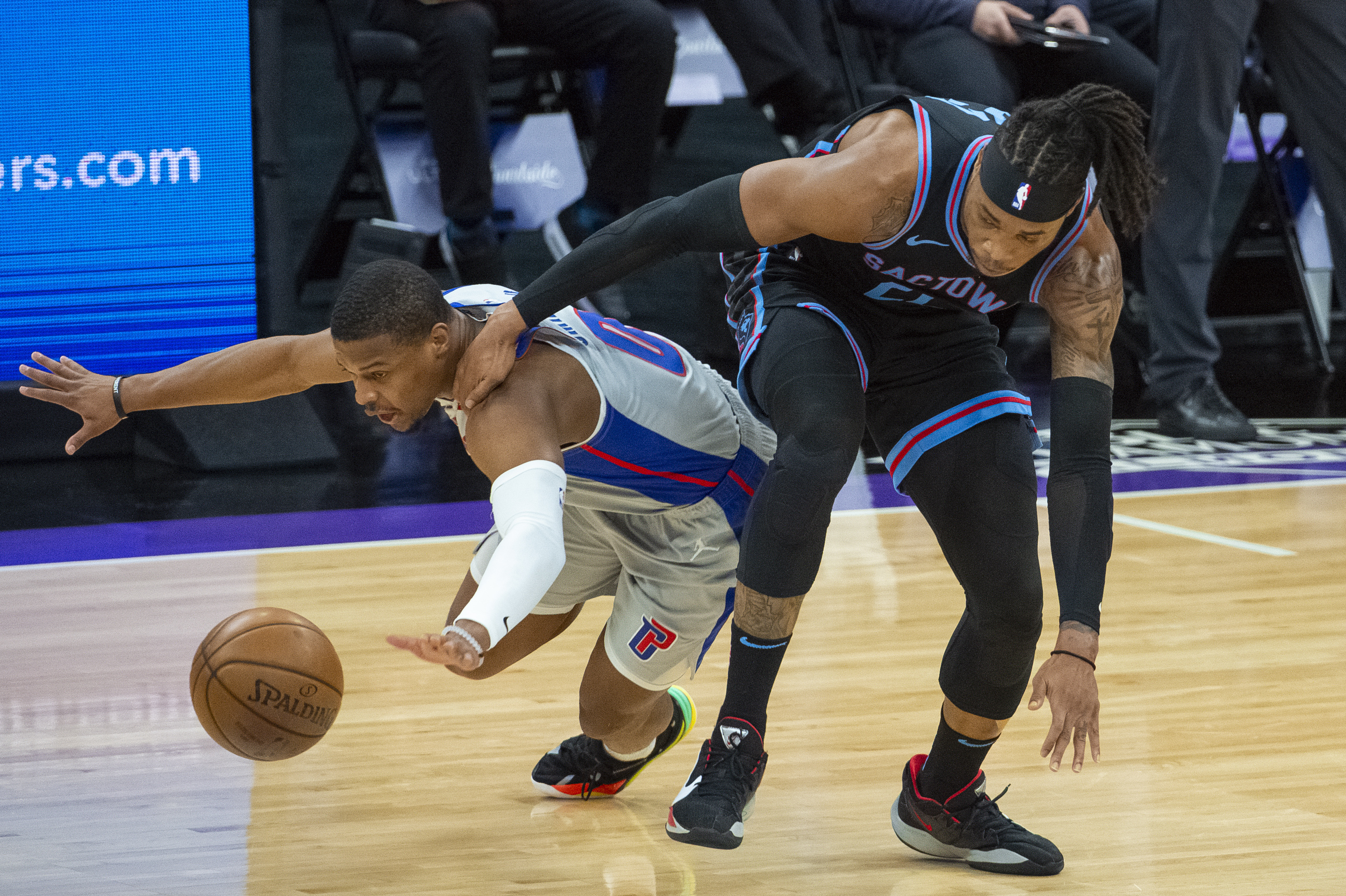 Pistons Kings Basketball