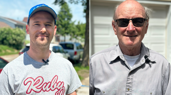 Riverwest neighbors Brandon Nacke and Joe Zingsheim speak on how construction will impact them
