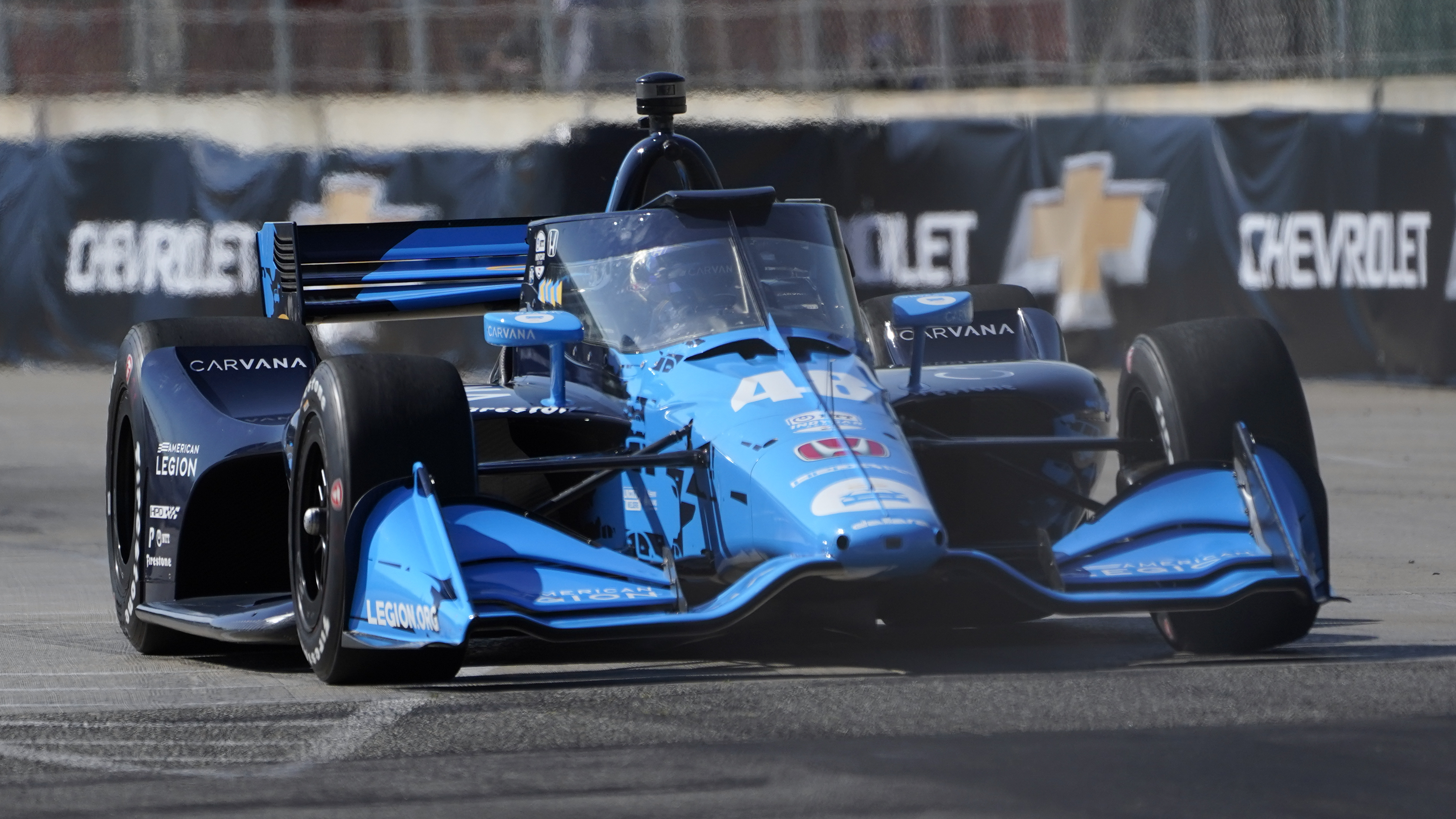 Jimmie Johnson IndyCar Detroit Auto Racing