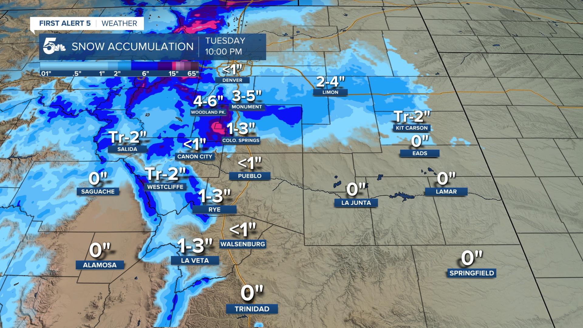 Snow Accumulation Forecast