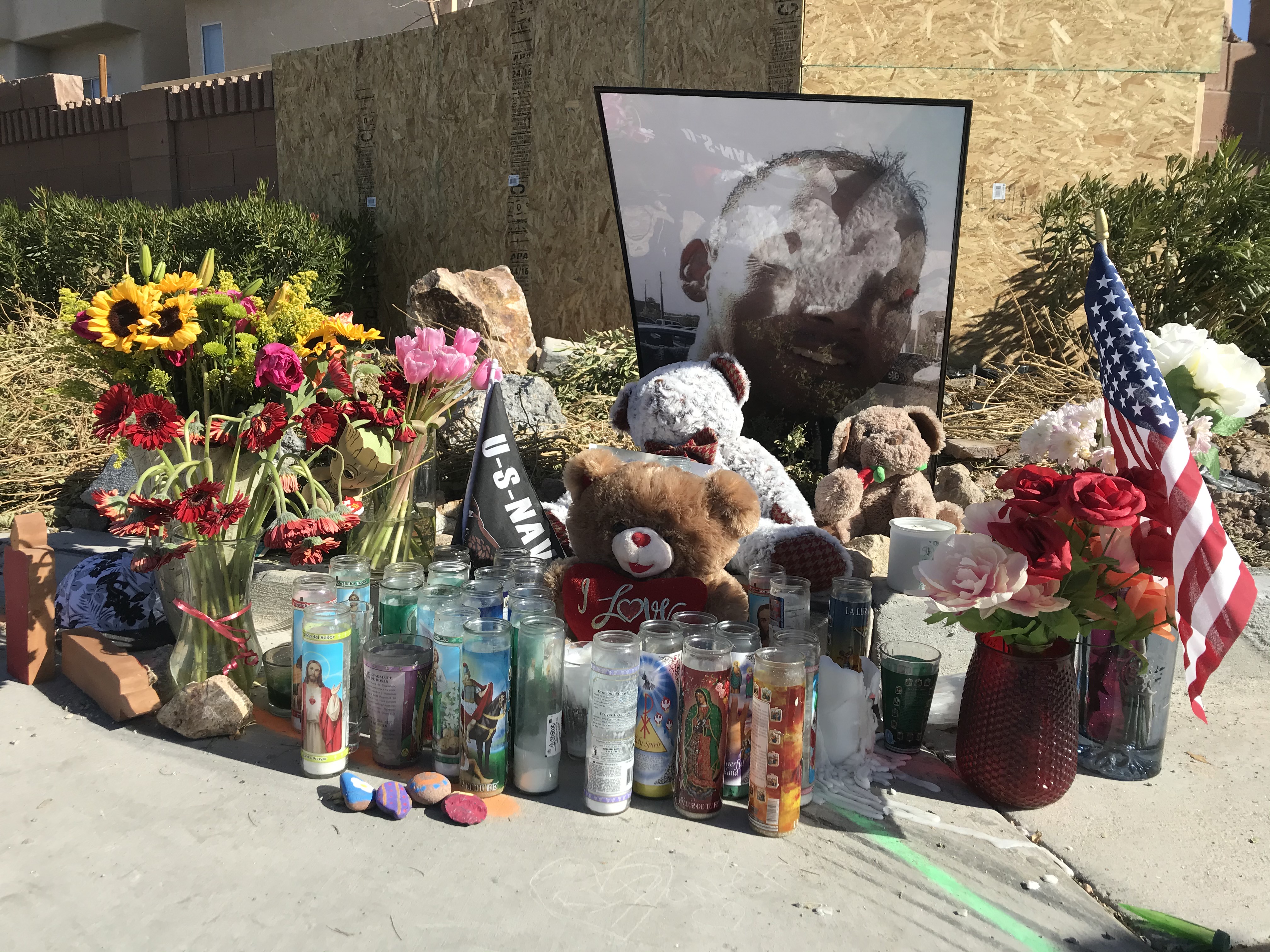 Crash scene at Fort Apache and Furnace Gulf