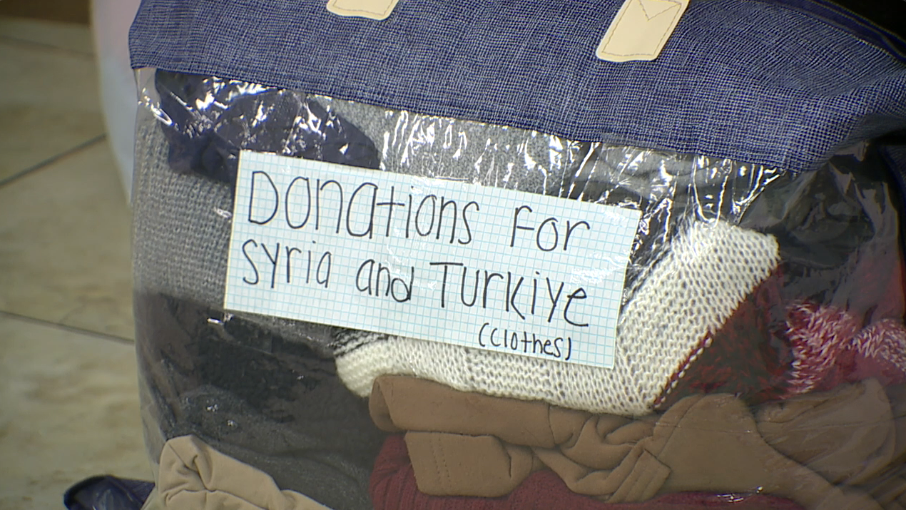 donations for Syria and Turkey