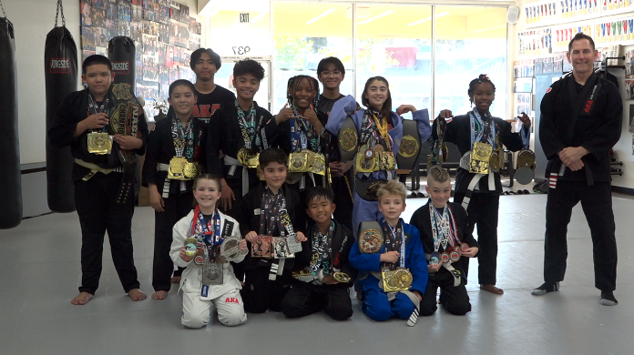 A martial arts academy in Chula Vista is making waves in the competitive fighting world, producing top-ranked young competitors under the legendary American Kickboxing Academy banner.