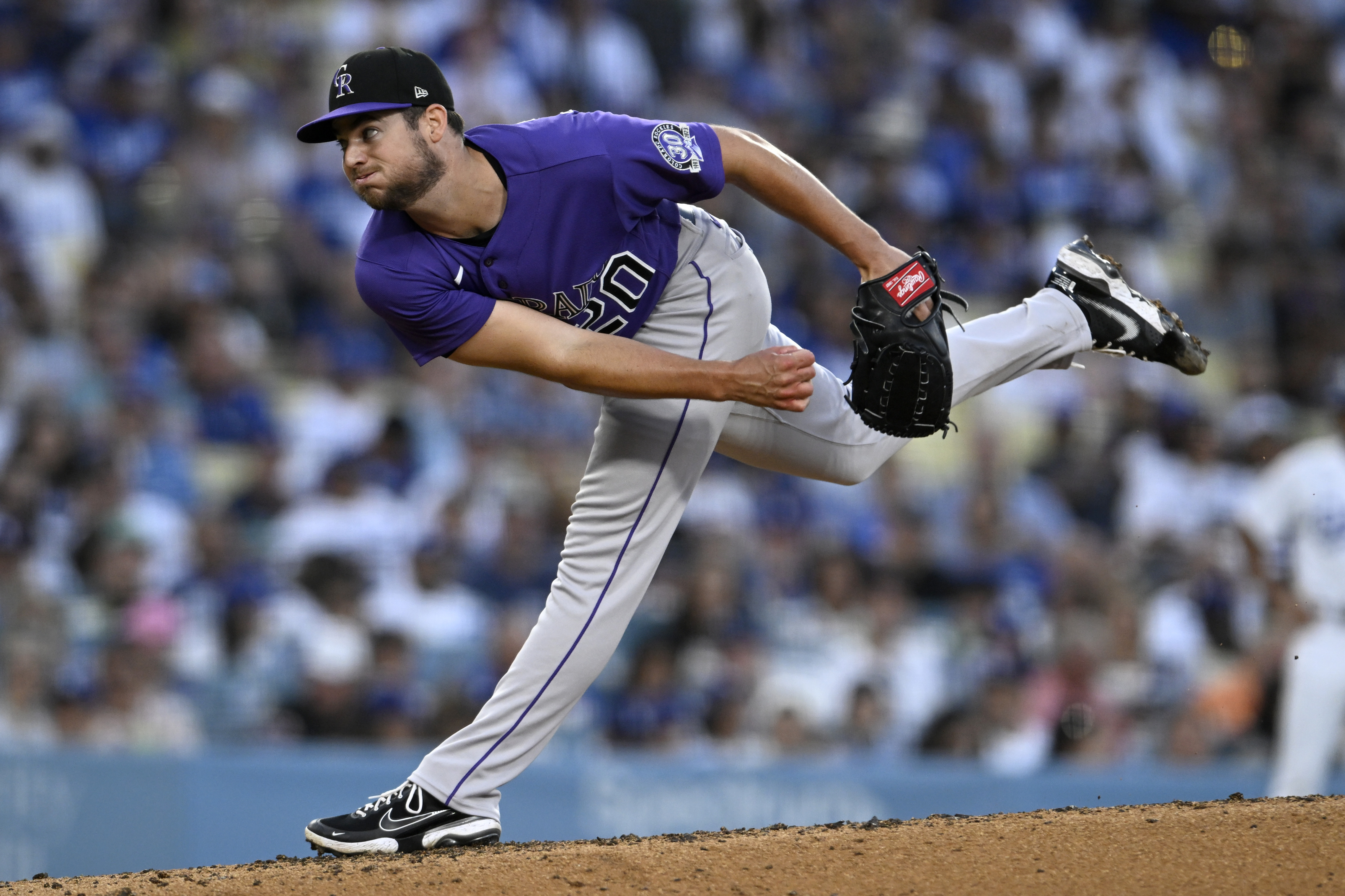 Rockies Dodgers Baseball