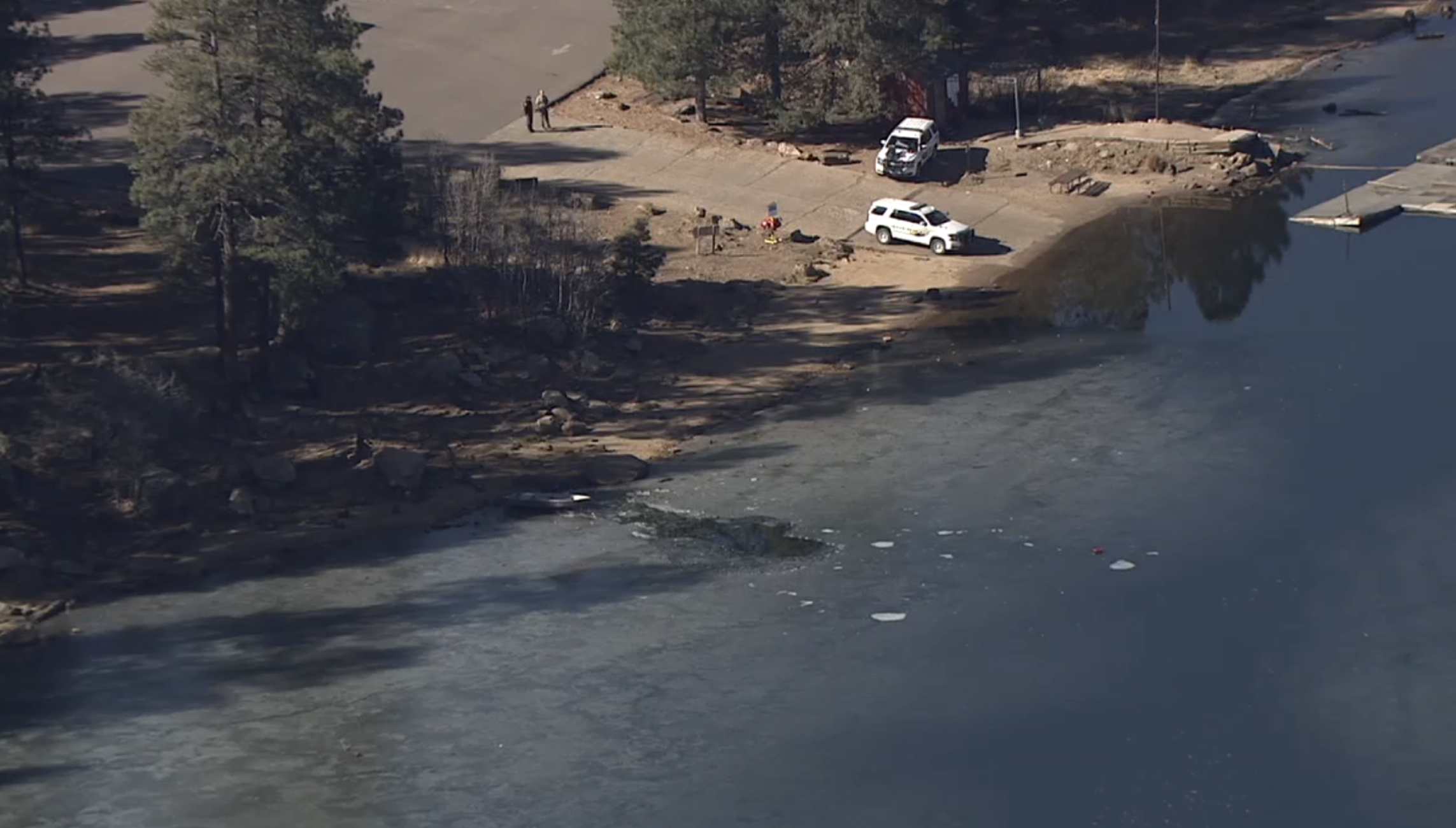 Woods Canyon Lake Ice Drowning