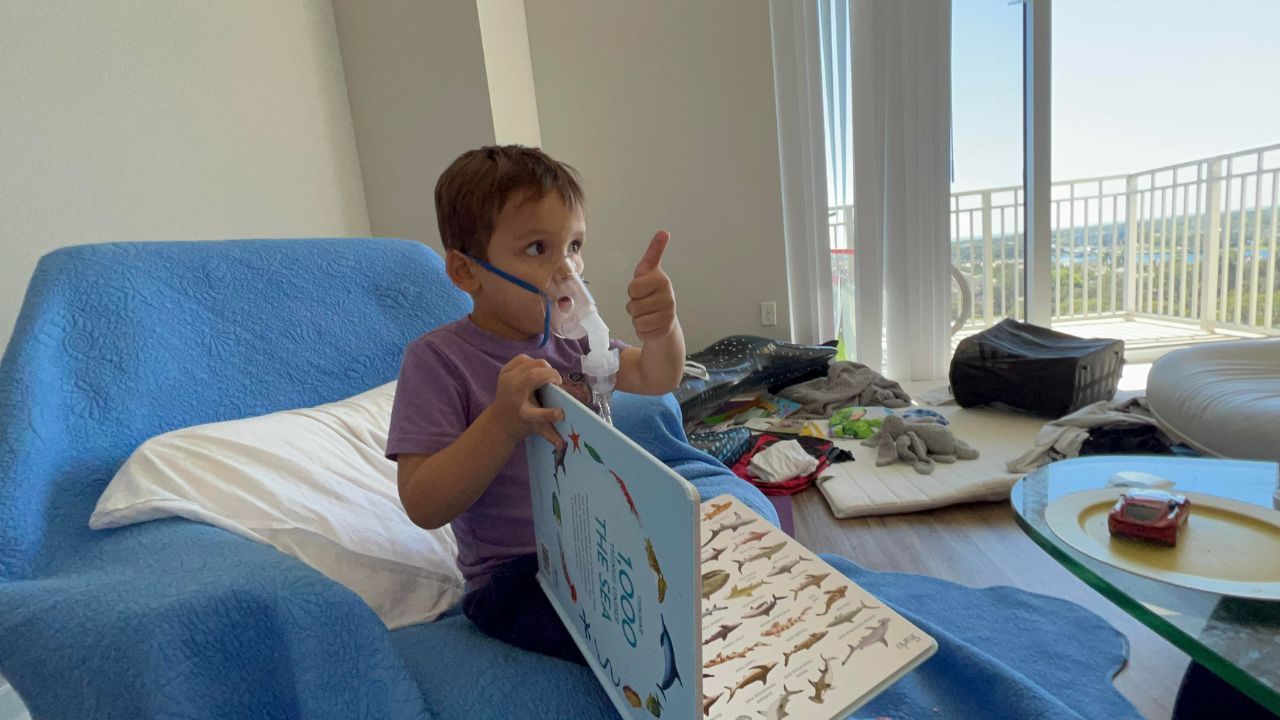 Tampa family shares experience with son's case of RSV