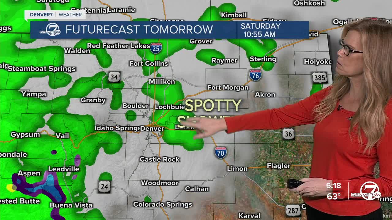 Futurecast for Saturday