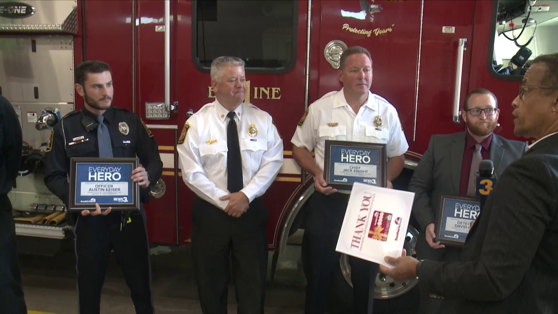 Suffolk first responders honored