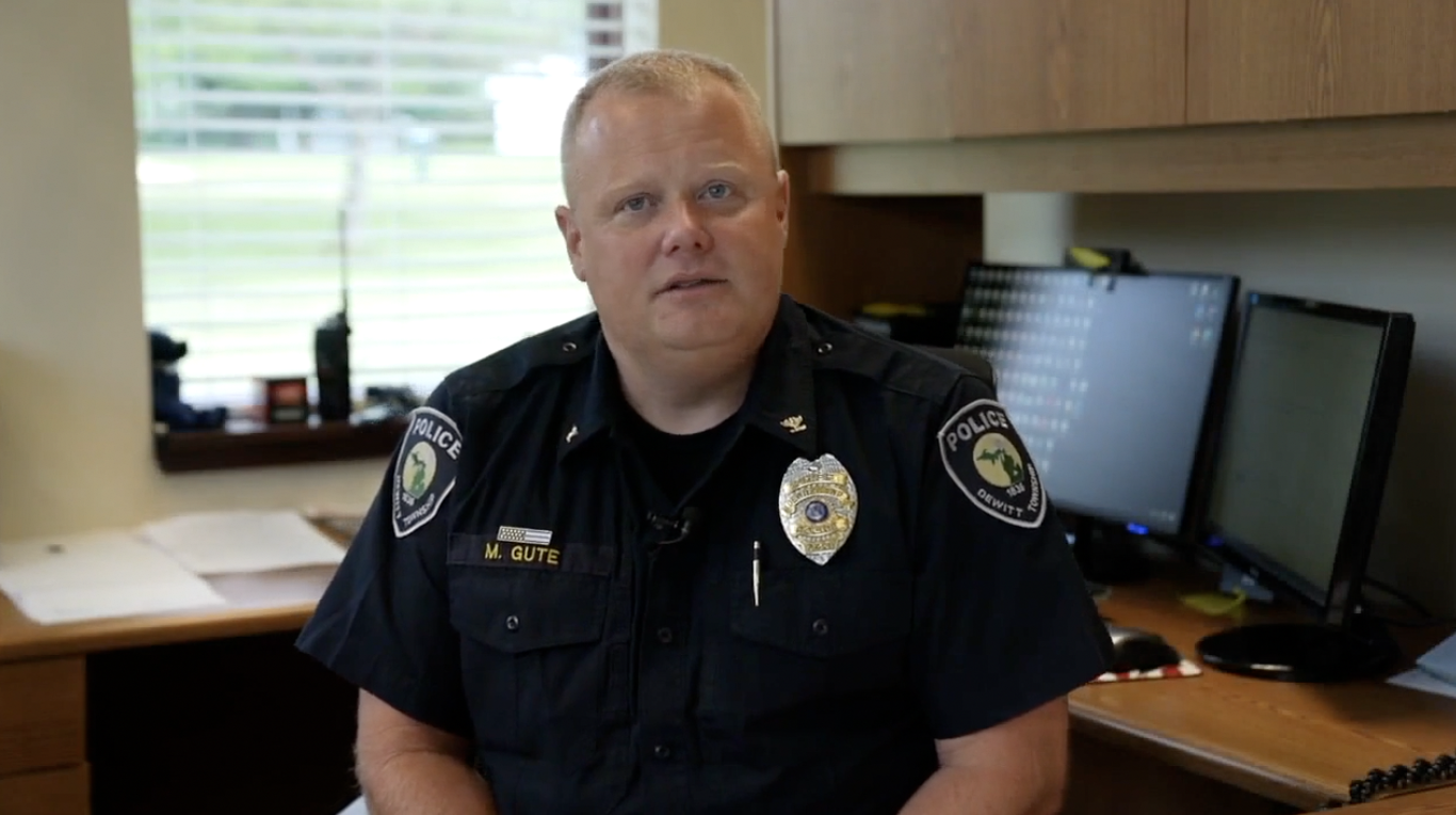 DeWitt Twp. Police Chief Mike Gute resigns, to become next Clinton County undersheriff