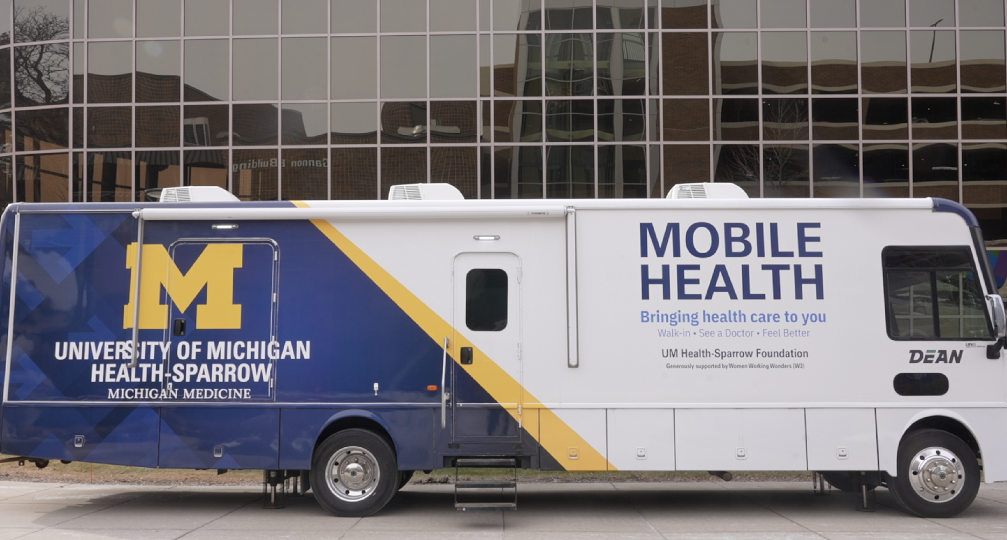 UM Health Sparrow mobile health clinic 