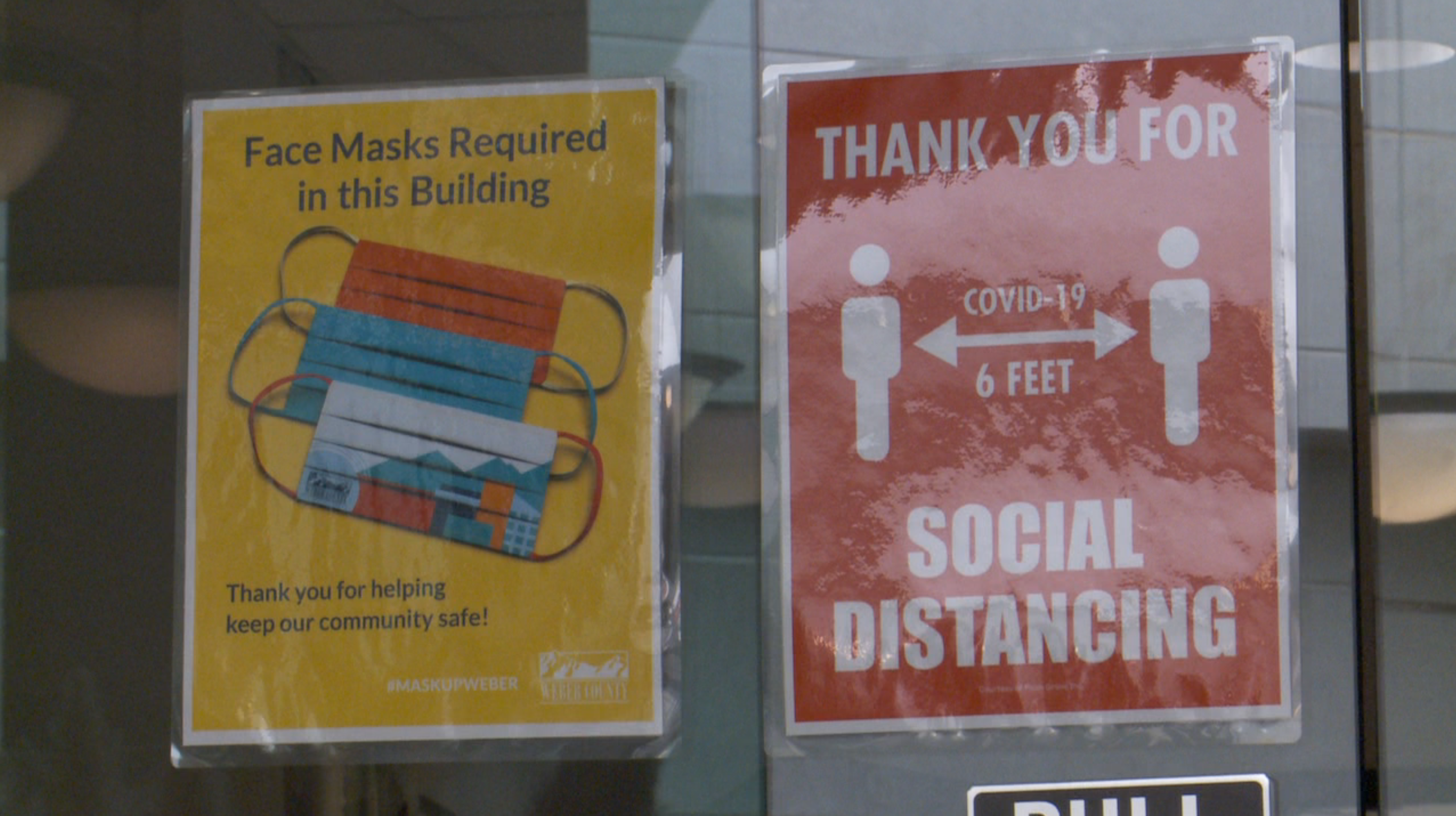 Mask Sign Weber County