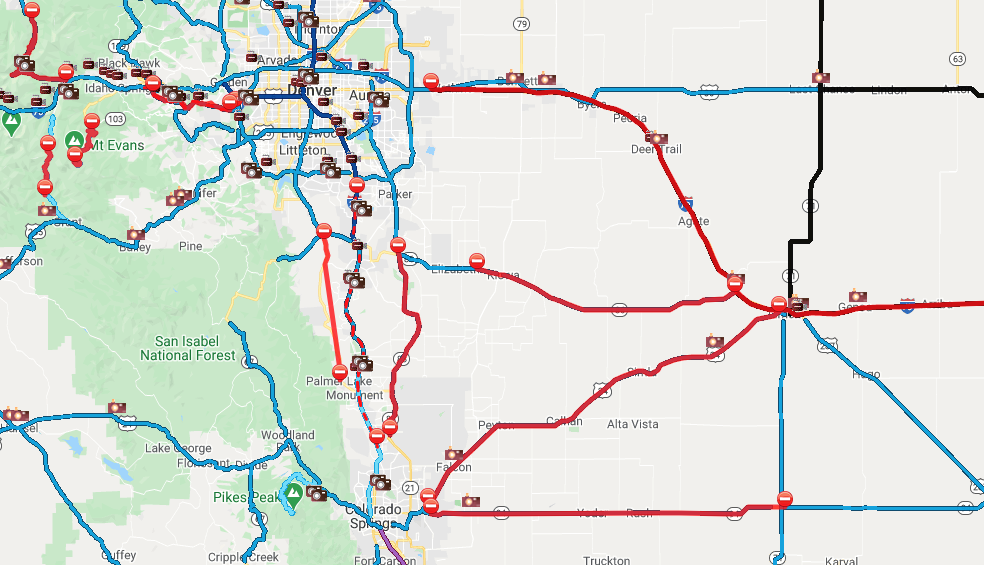 Road conditions 3-14-2021