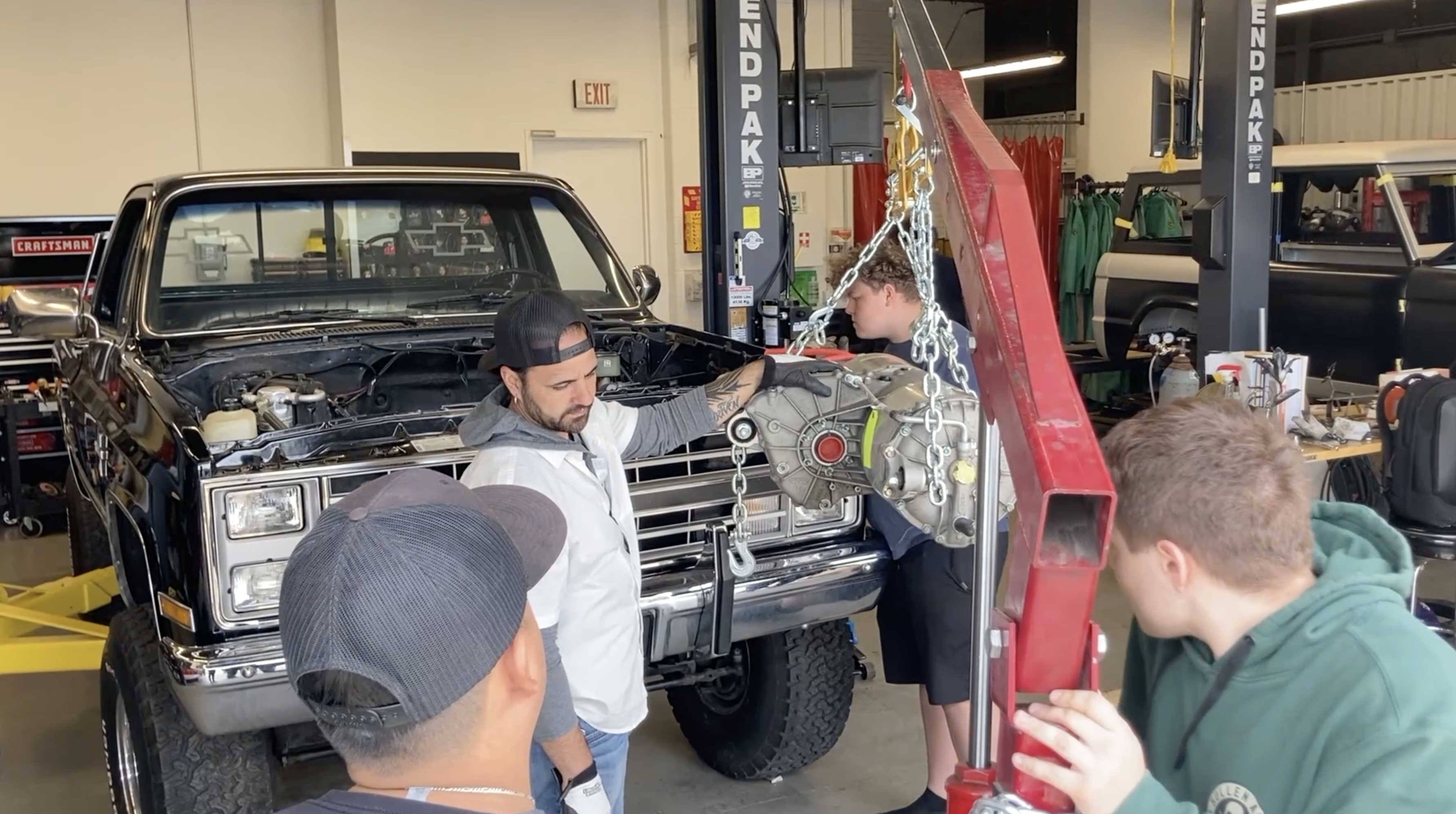 Operation Breakthrough Ignition Lab Jason Kelce truck