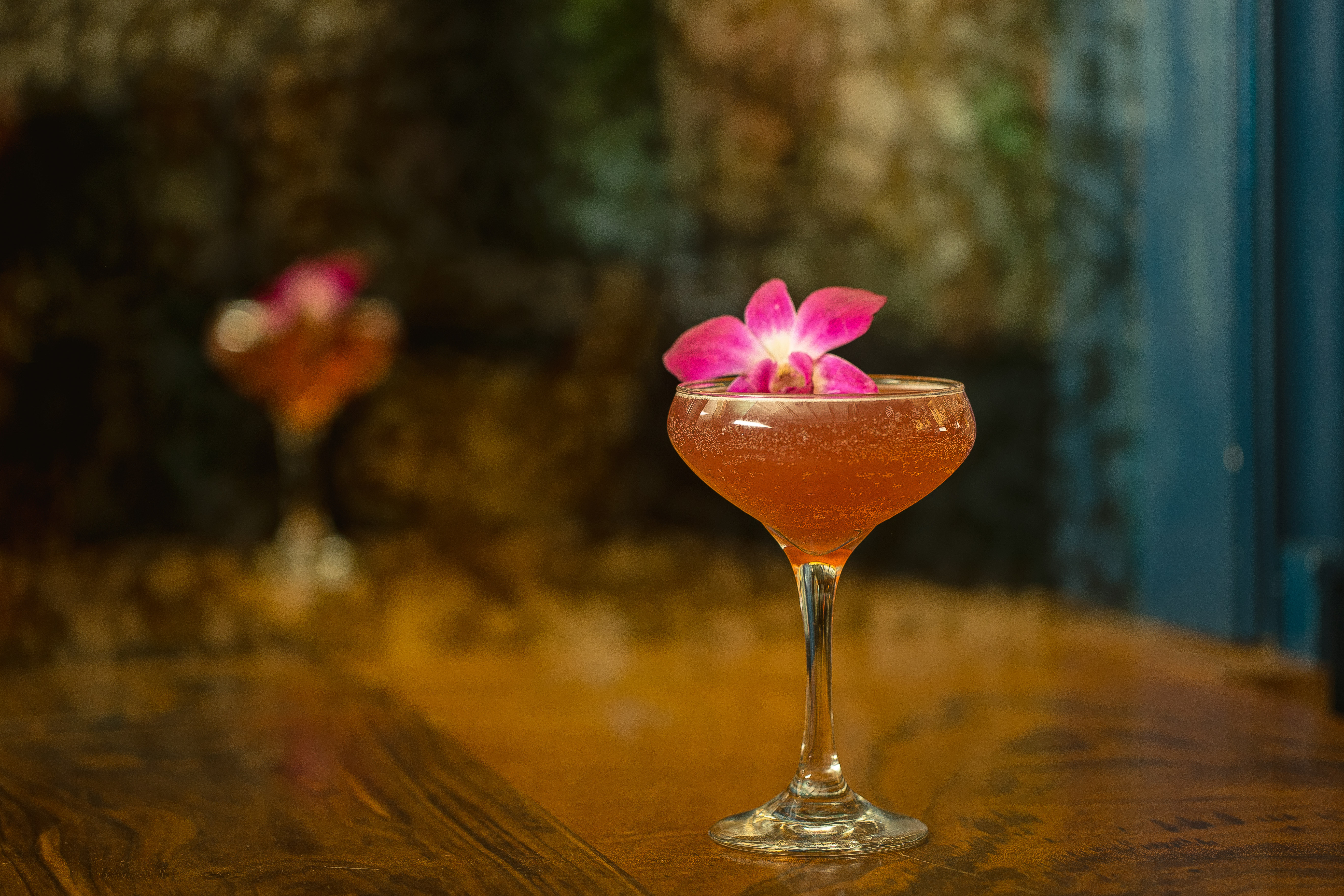 Duke and Dame "Make Me Blush" Cocktail (Photo credit: AJ Shorter Photography)